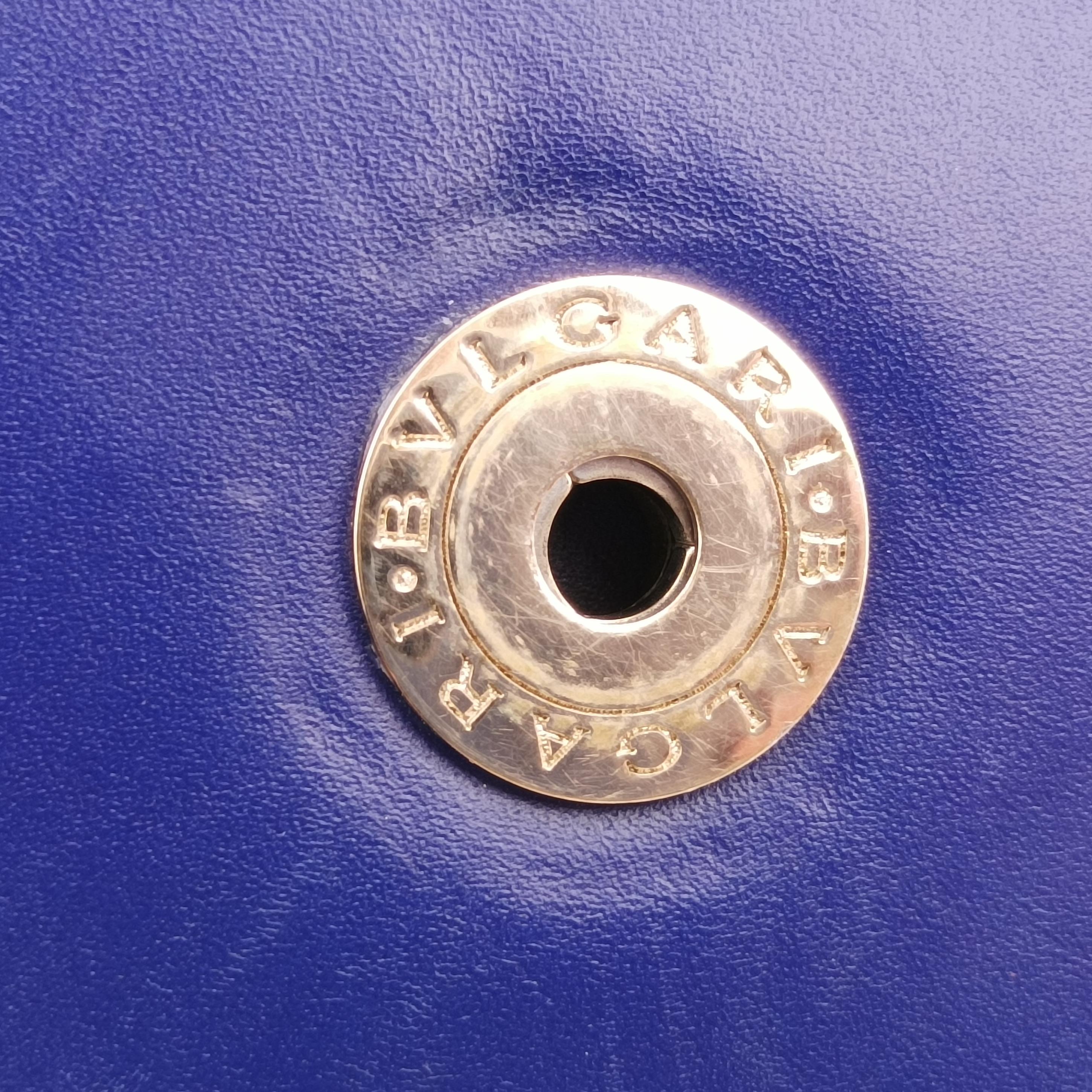 Pre-owned Bvlgari Serpenti Purple x Light Purple Galuchat Skin×Leather  shoulderbag | stylenewstar