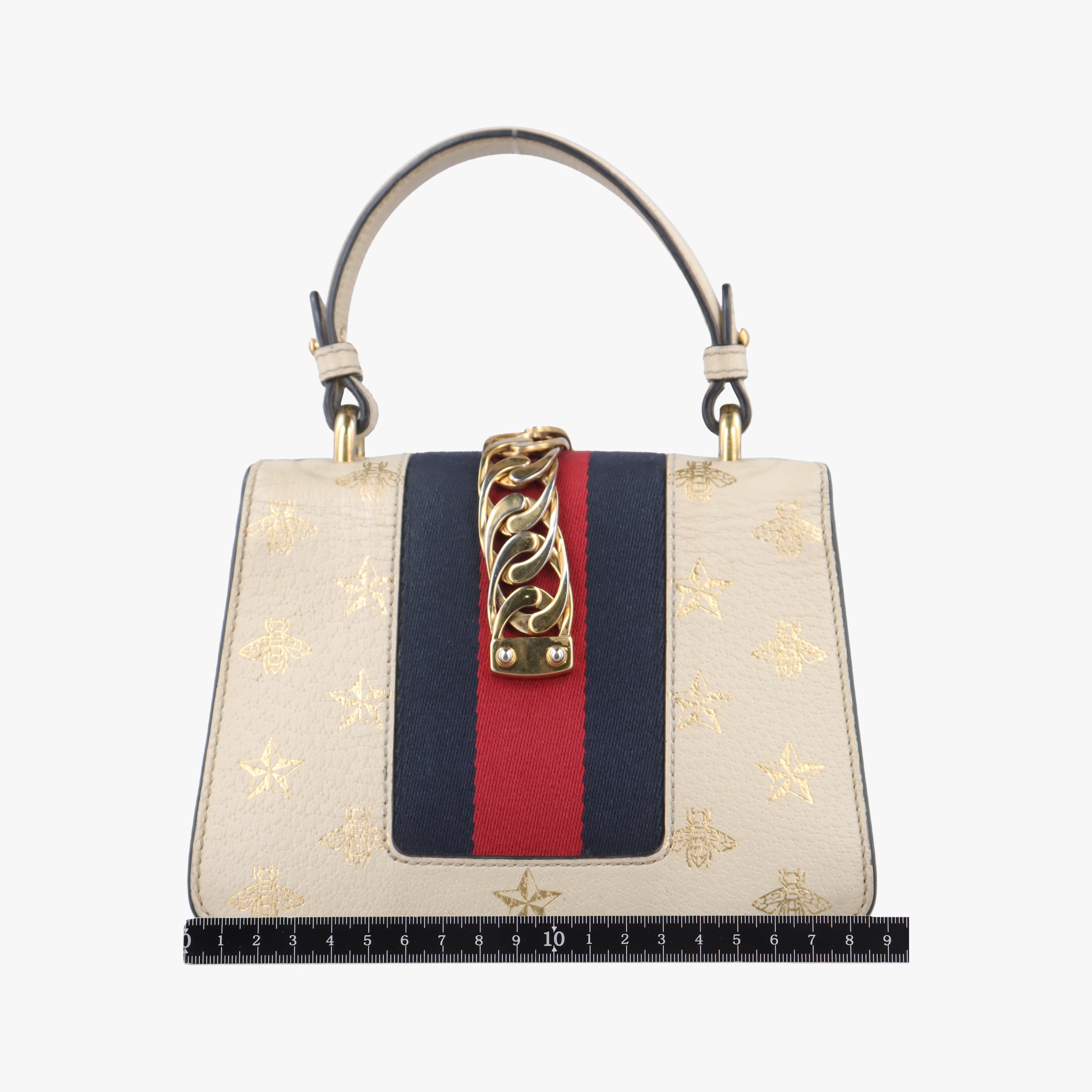Pre-owned Gucci Sylvie White Leather 470270 shoulderbag | stylenewstar