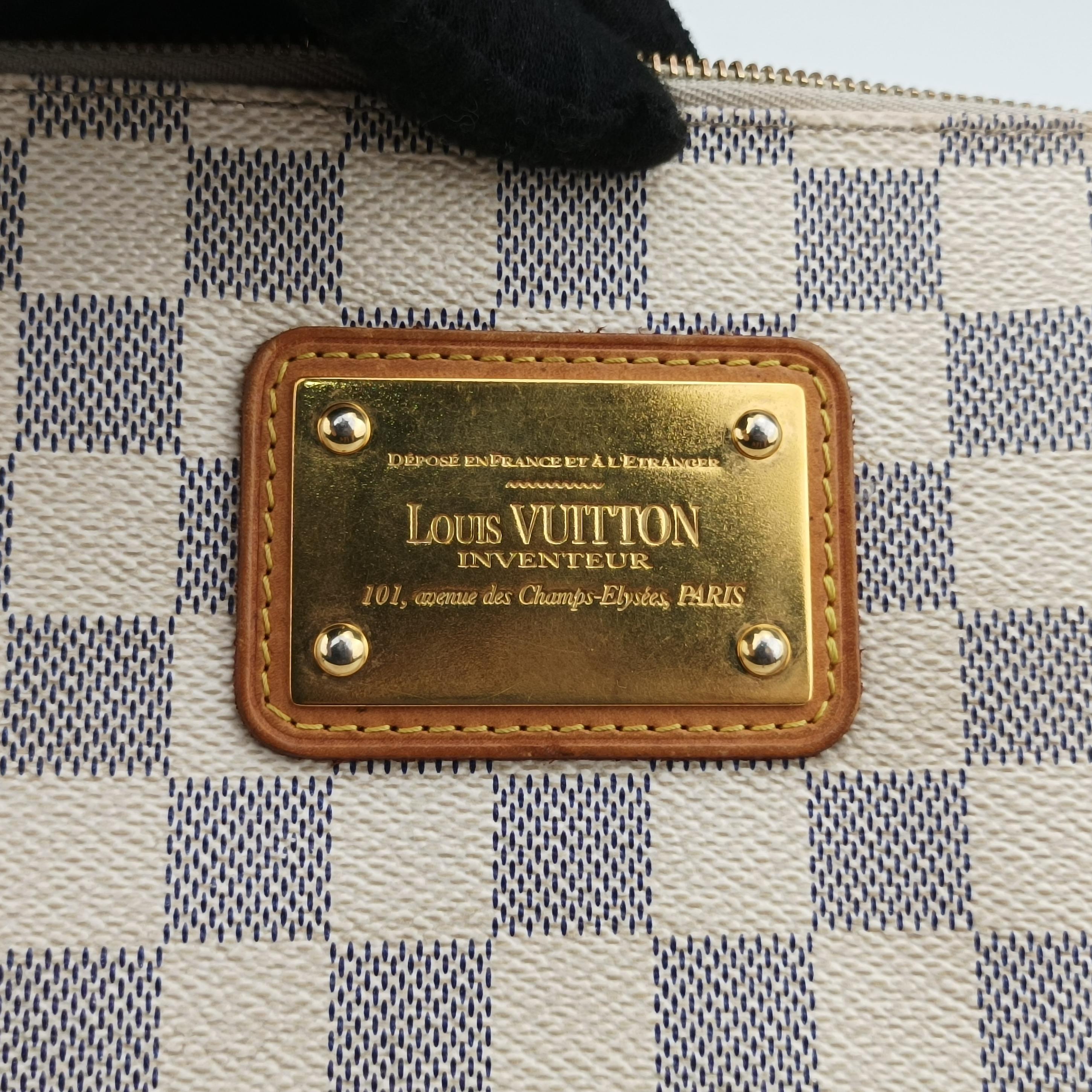 Pre-owned Louis Vuitton EVA Azur Damier Canvas N55214 shoulderbag | stylenewstar
