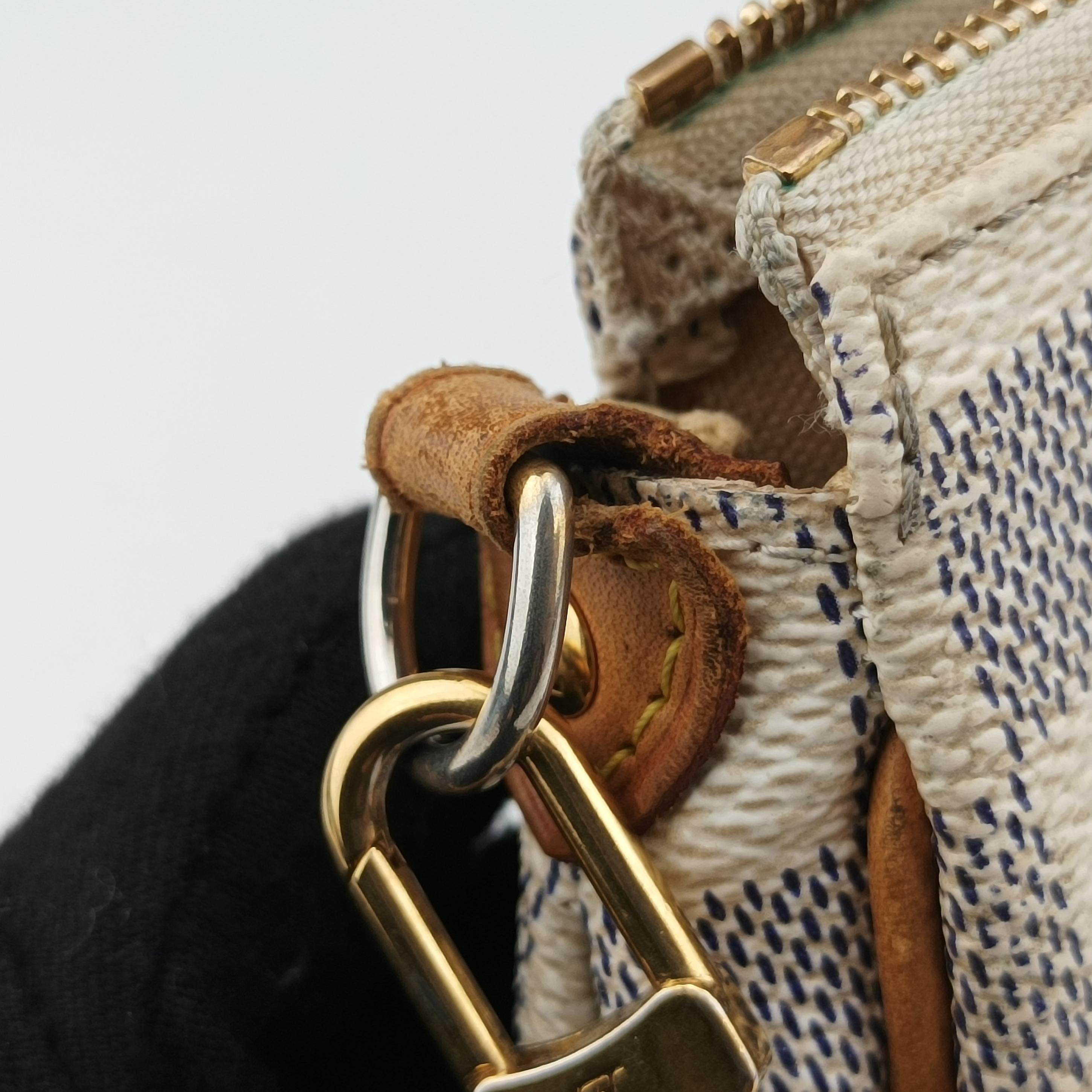 Pre-owned Louis Vuitton EVA Azur Damier Canvas N55214 shoulderbag | stylenewstar