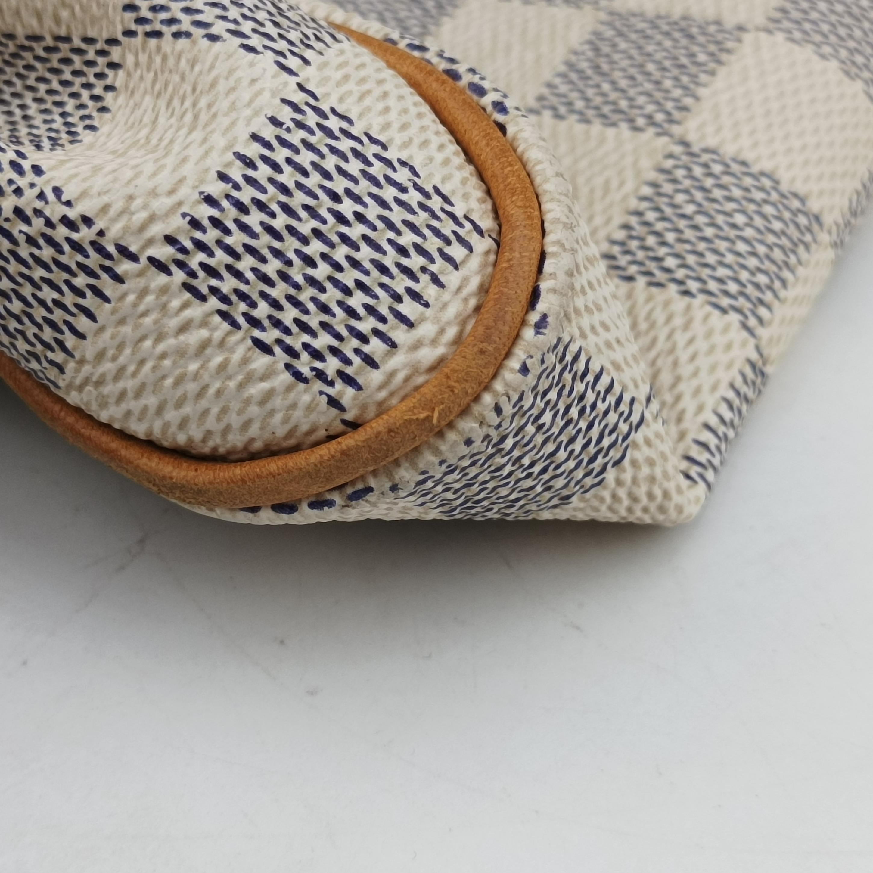 Pre-owned Louis Vuitton EVA Azur Damier Canvas N55214 shoulderbag | stylenewstar