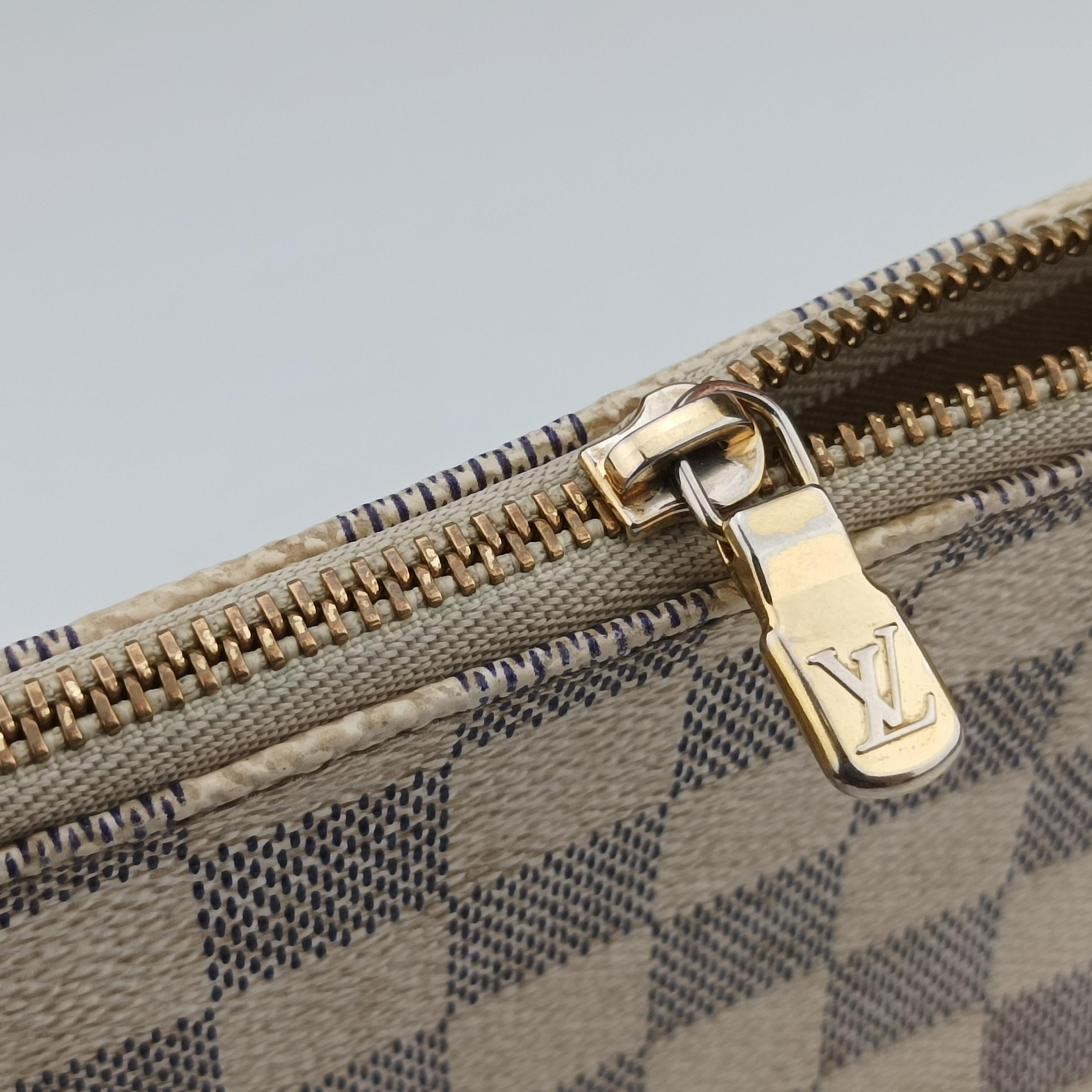 Pre-owned Louis Vuitton EVA Azur Damier Canvas N55214 shoulderbag | stylenewstar