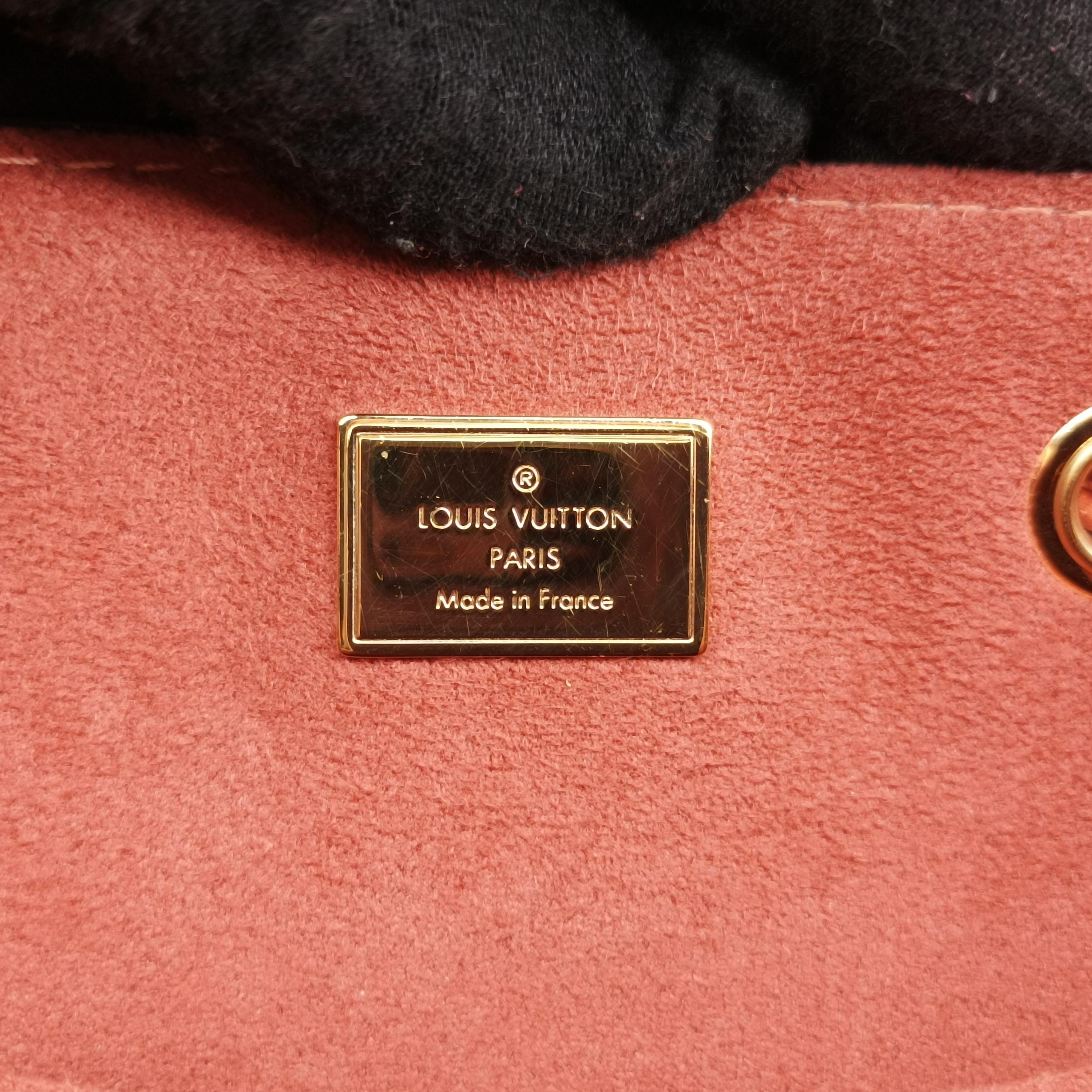 Pre-owned Louis Vuitton Hot Springs Brown×View Rose Monogram canvas×Vernis M53545 backpack/rucksack | stylenewstar