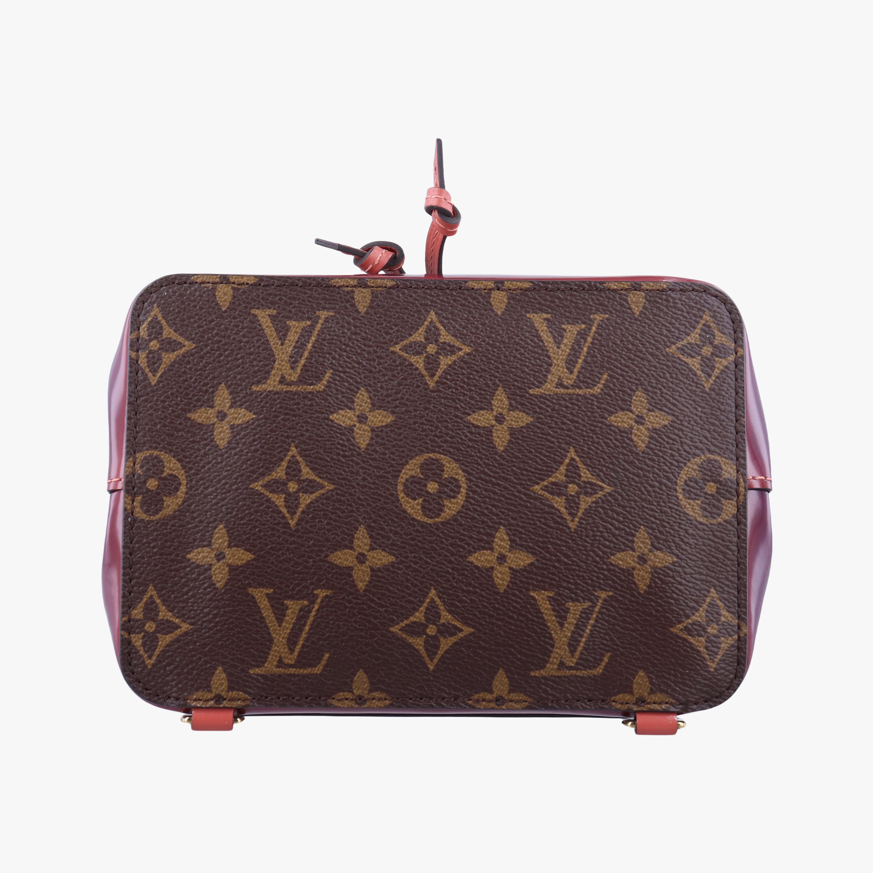 Pre-owned Louis Vuitton Hot Springs Brown×View Rose Monogram canvas×Vernis M53545 backpack/rucksack | stylenewstar