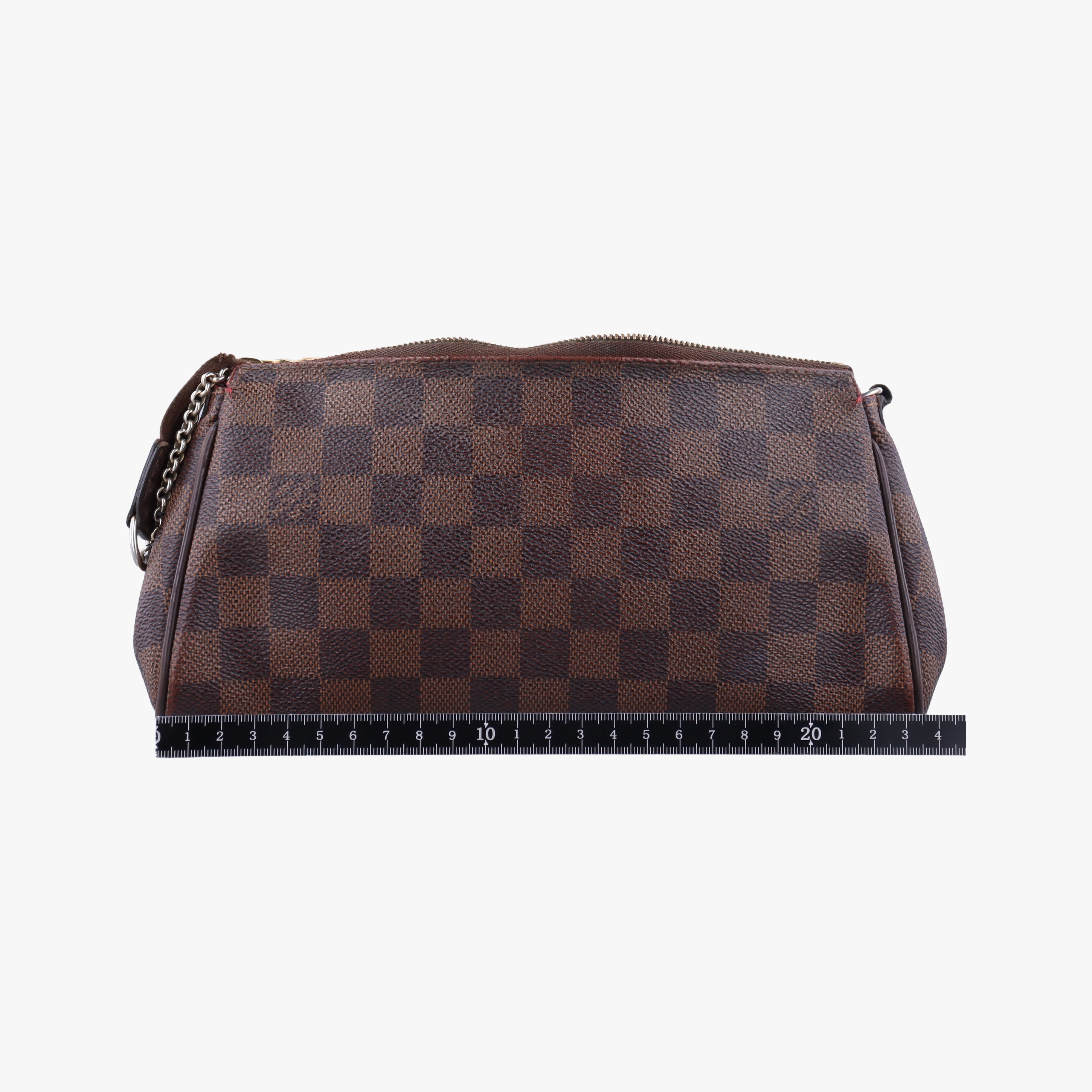 Secondhand Louis Vuitton EVA EBENE Damier Canvas N55213 shoulderbag | stylenewstar