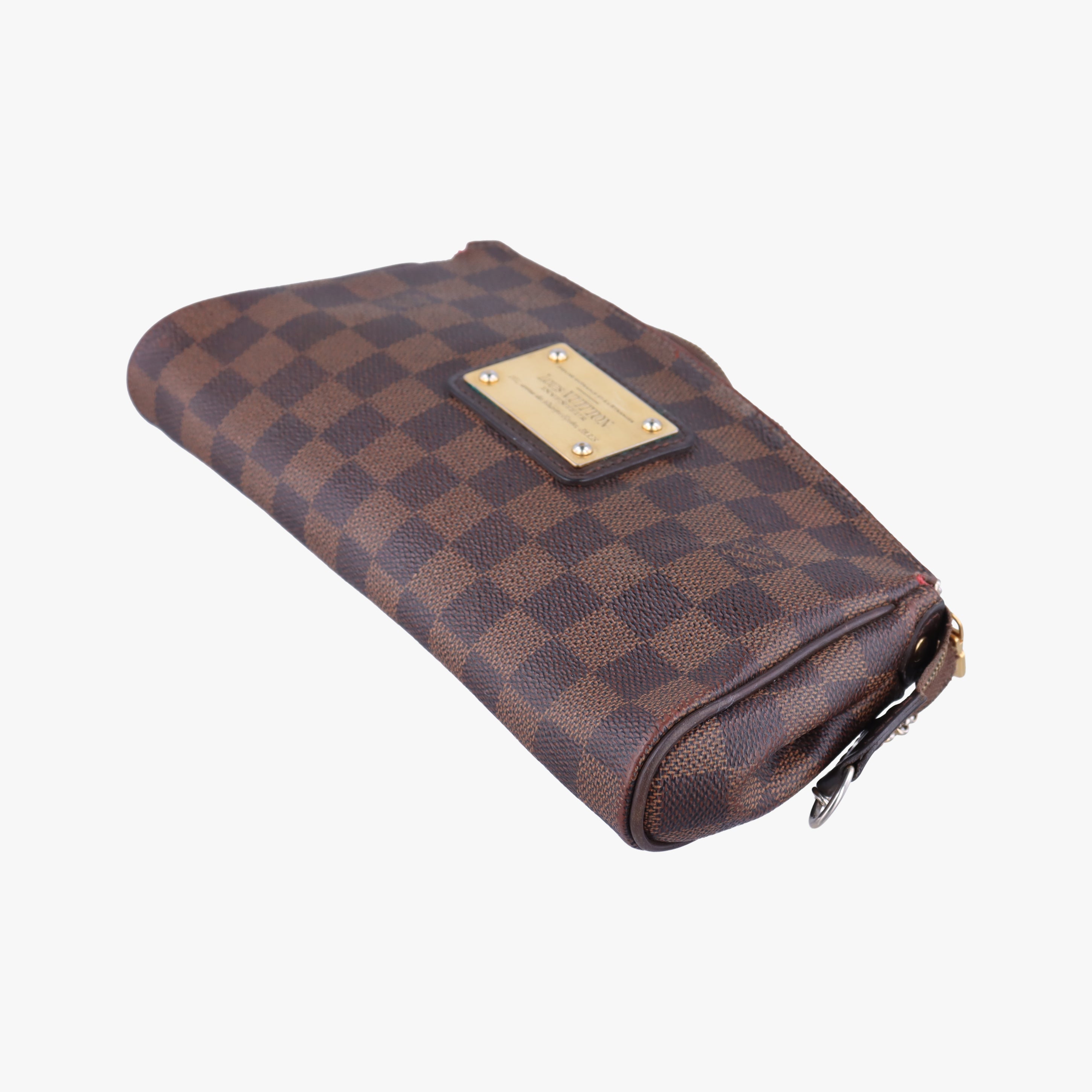 Secondhand Louis Vuitton EVA EBENE Damier Canvas N55213 shoulderbag | stylenewstar