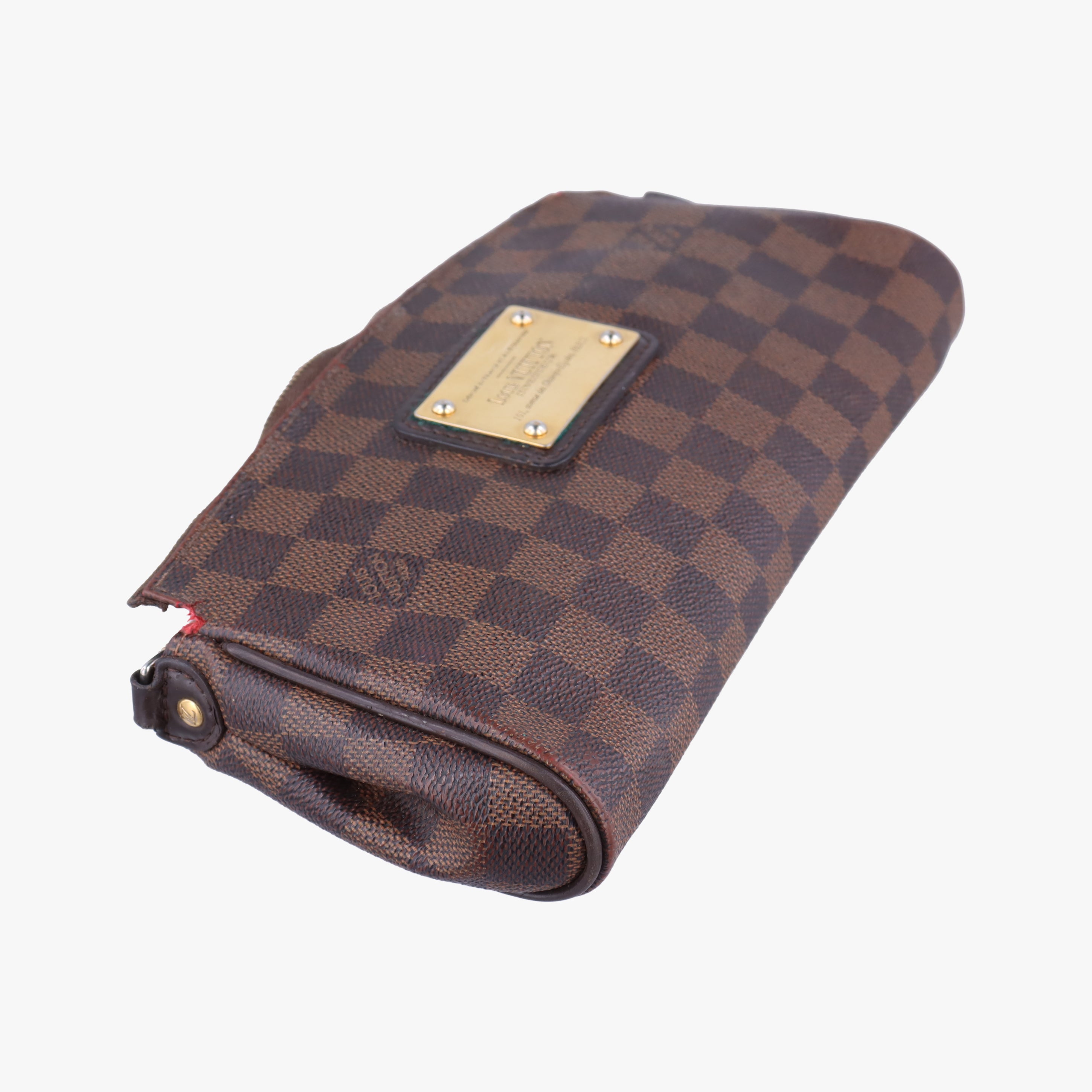 Secondhand Louis Vuitton EVA EBENE Damier Canvas N55213 shoulderbag | stylenewstar
