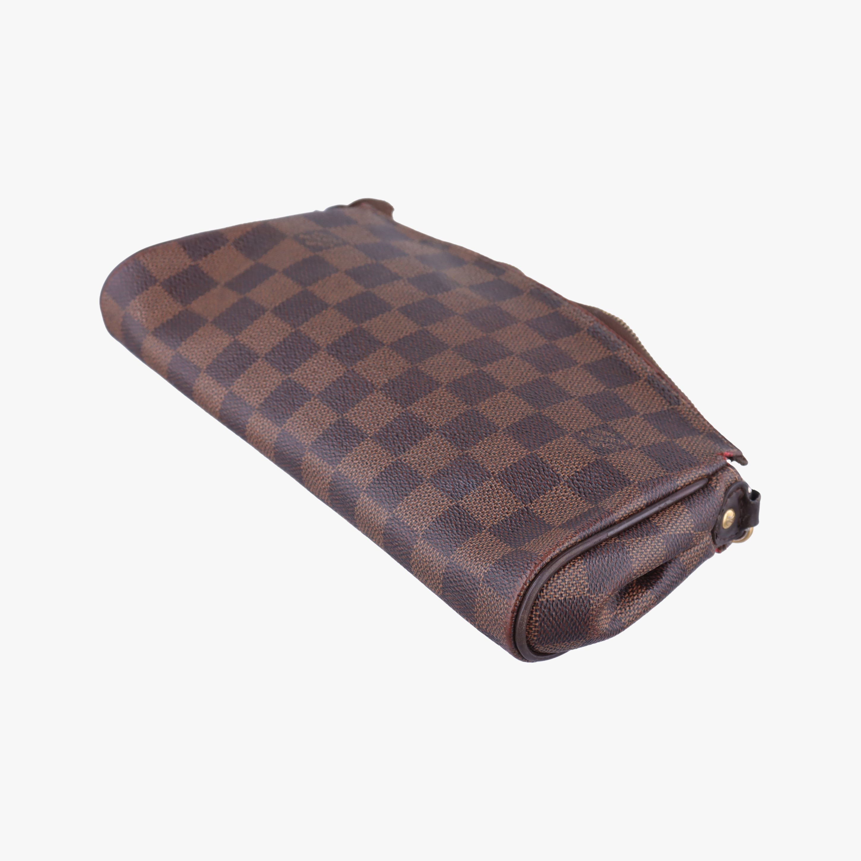 Secondhand Louis Vuitton EVA EBENE Damier Canvas N55213 shoulderbag | stylenewstar