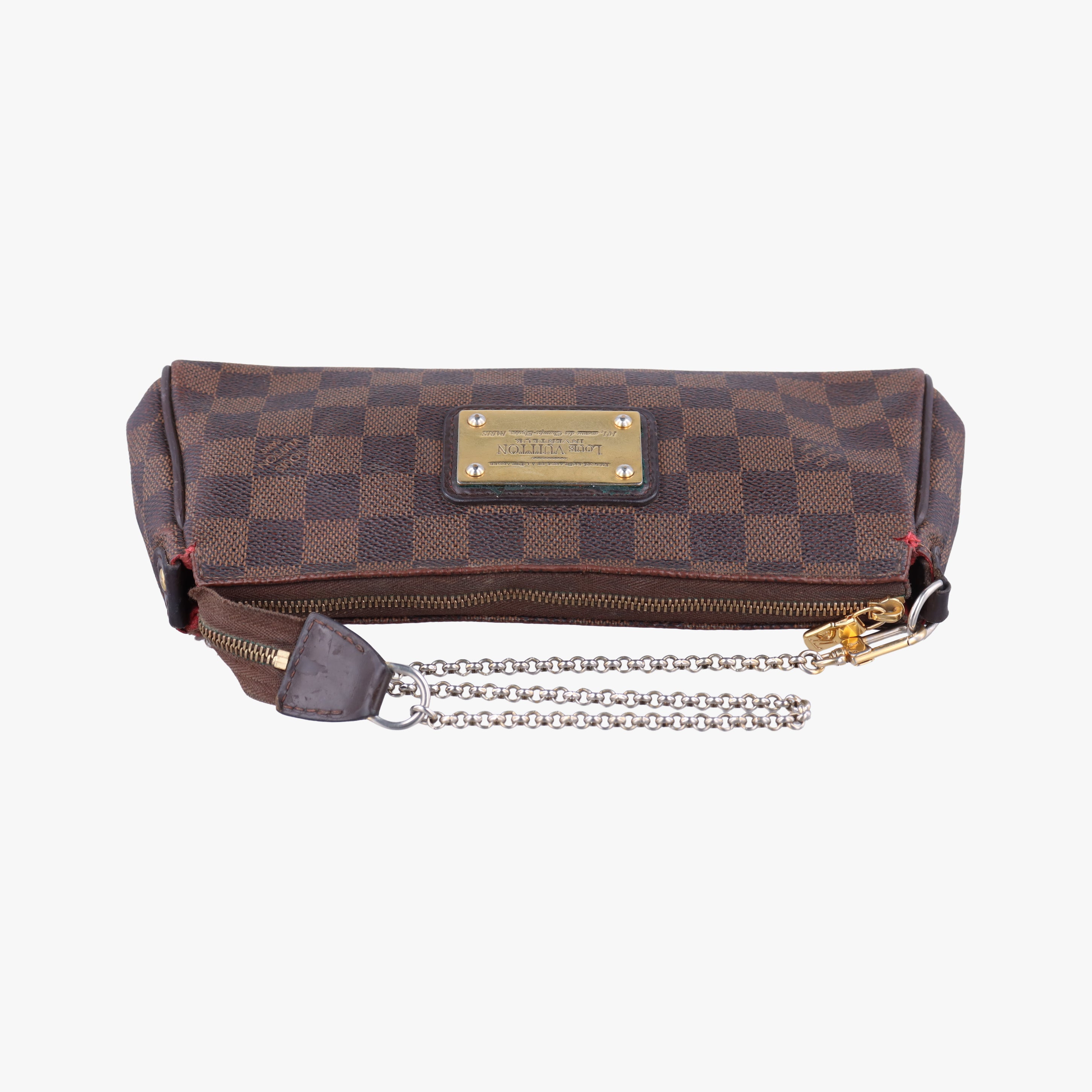 Secondhand Louis Vuitton EVA EBENE Damier Canvas N55213 shoulderbag | stylenewstar