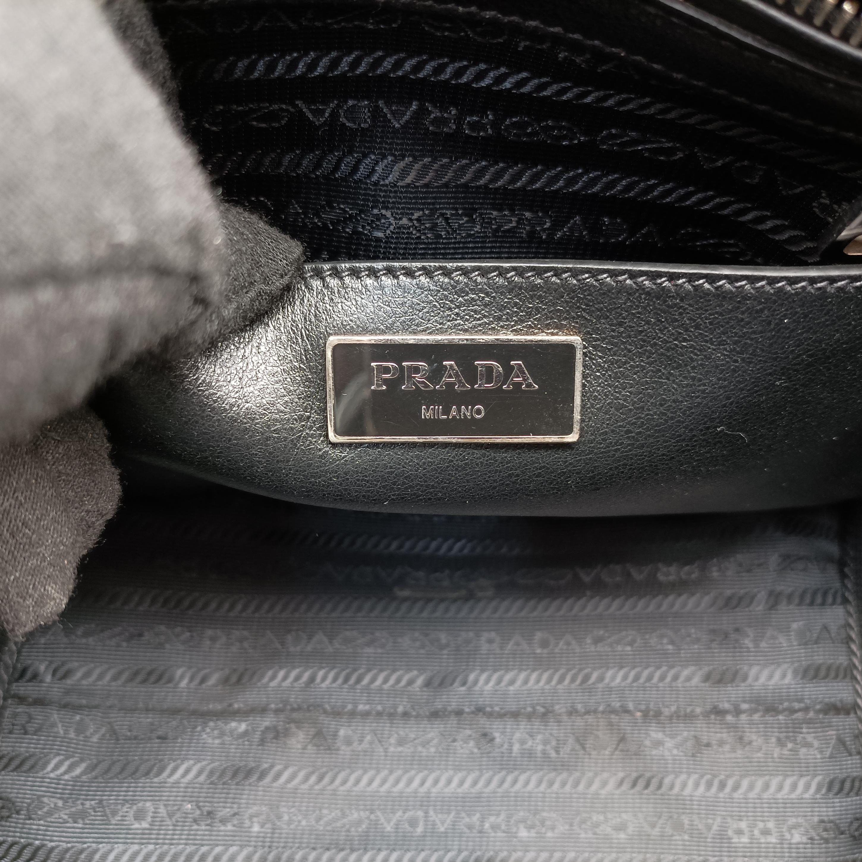 Pre-owned Prada Leopard Pattern Cavallino Multicolour Suede × Leather × Calf 1BA025 shoulderbag | stylenewstar
