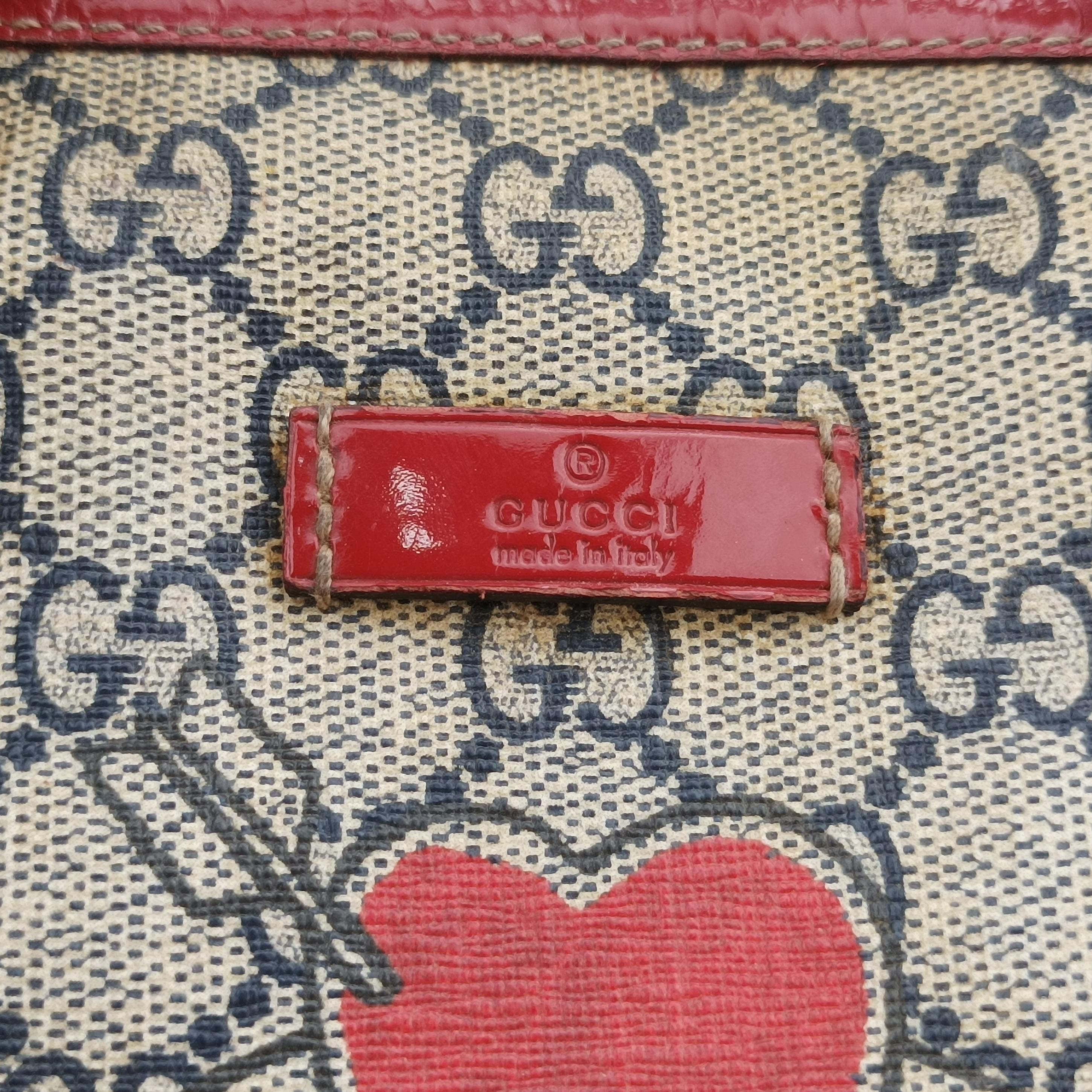 Pre-owned Gucci UNICEF Joy Multicolour PVC coated canvas 189895 handbag | stylenewstar