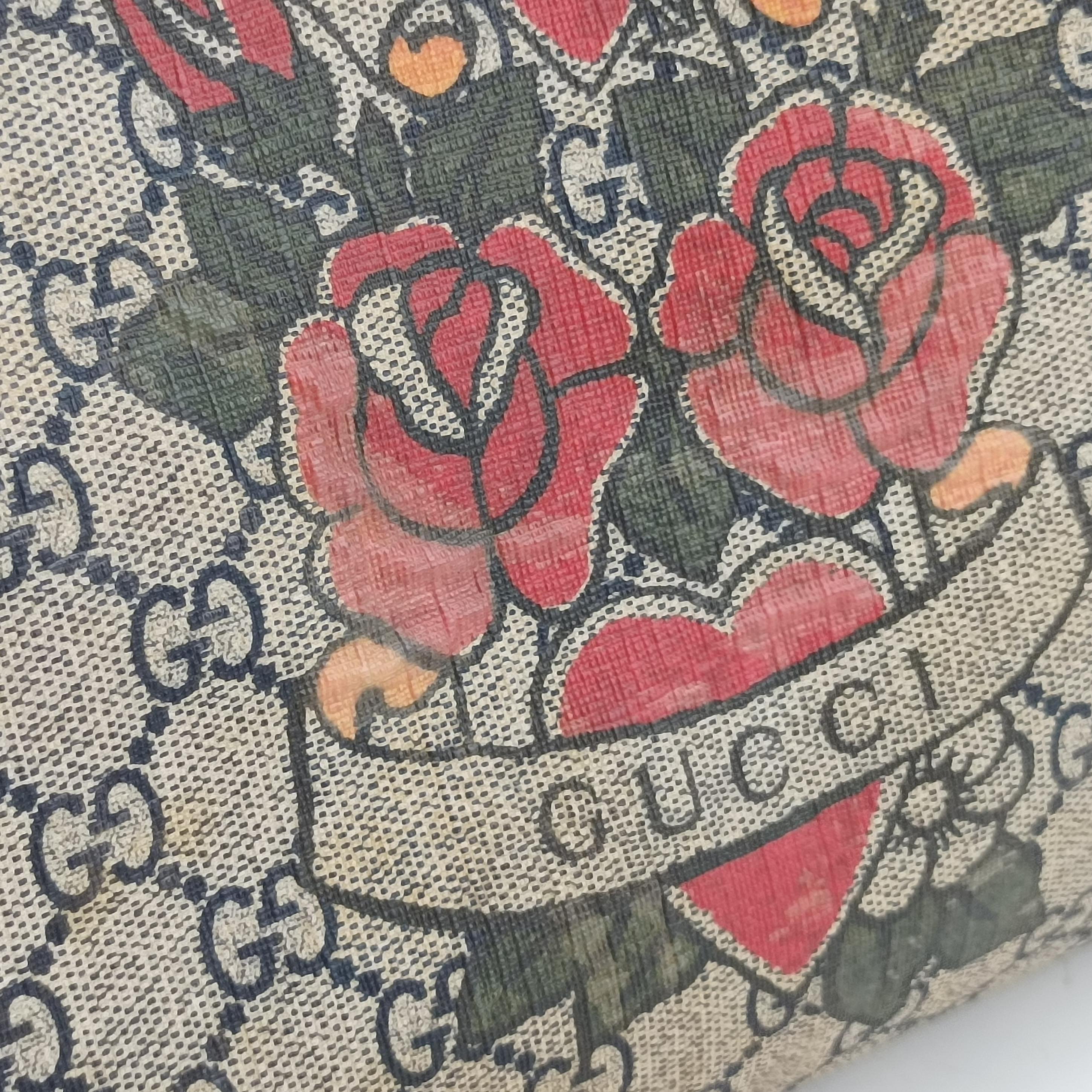 Pre-owned Gucci UNICEF Joy Multicolour PVC coated canvas 189895 handbag | stylenewstar