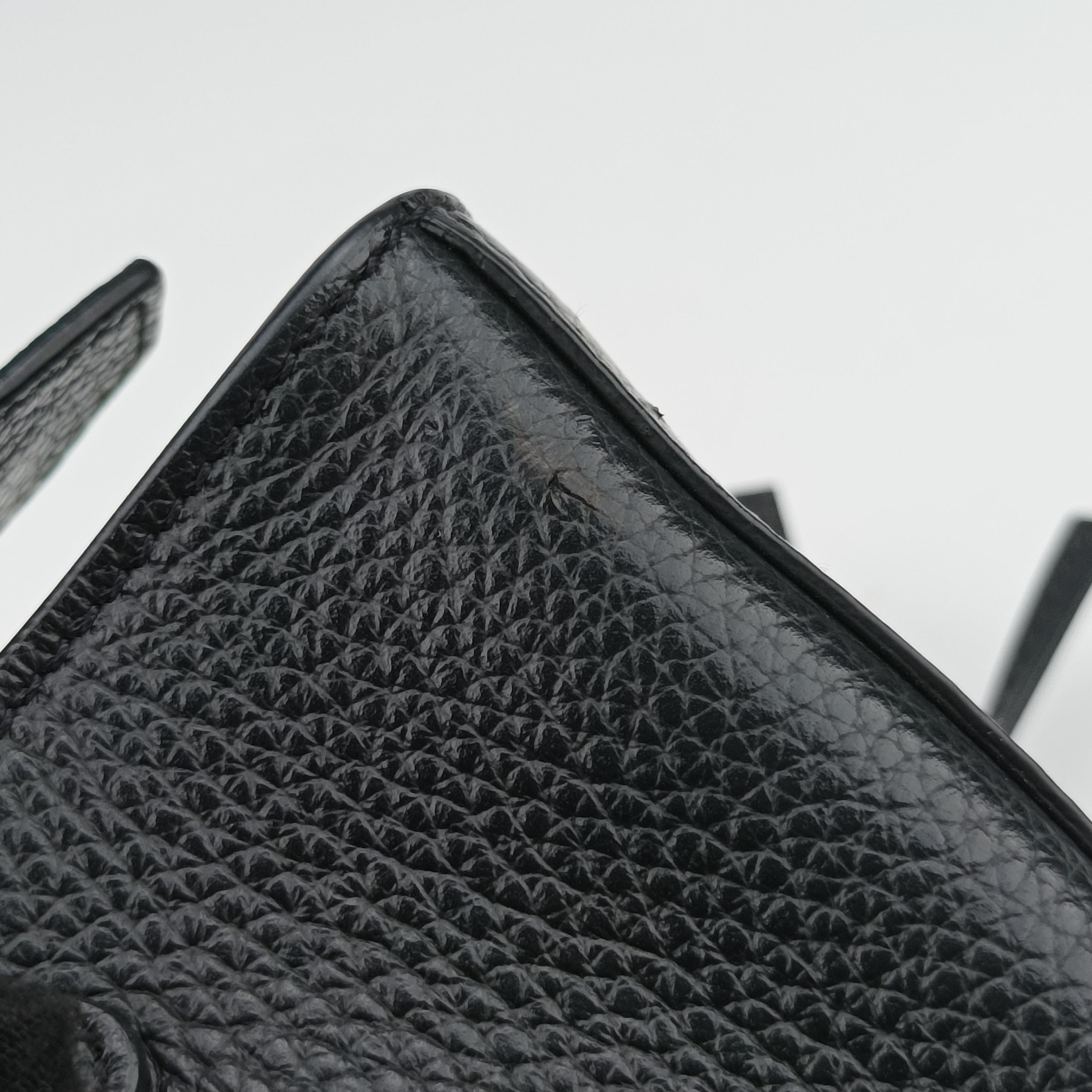 Pre-owned Balenciaga Neo Classic Nano Black Leather  shoulderbag | stylenewstar
