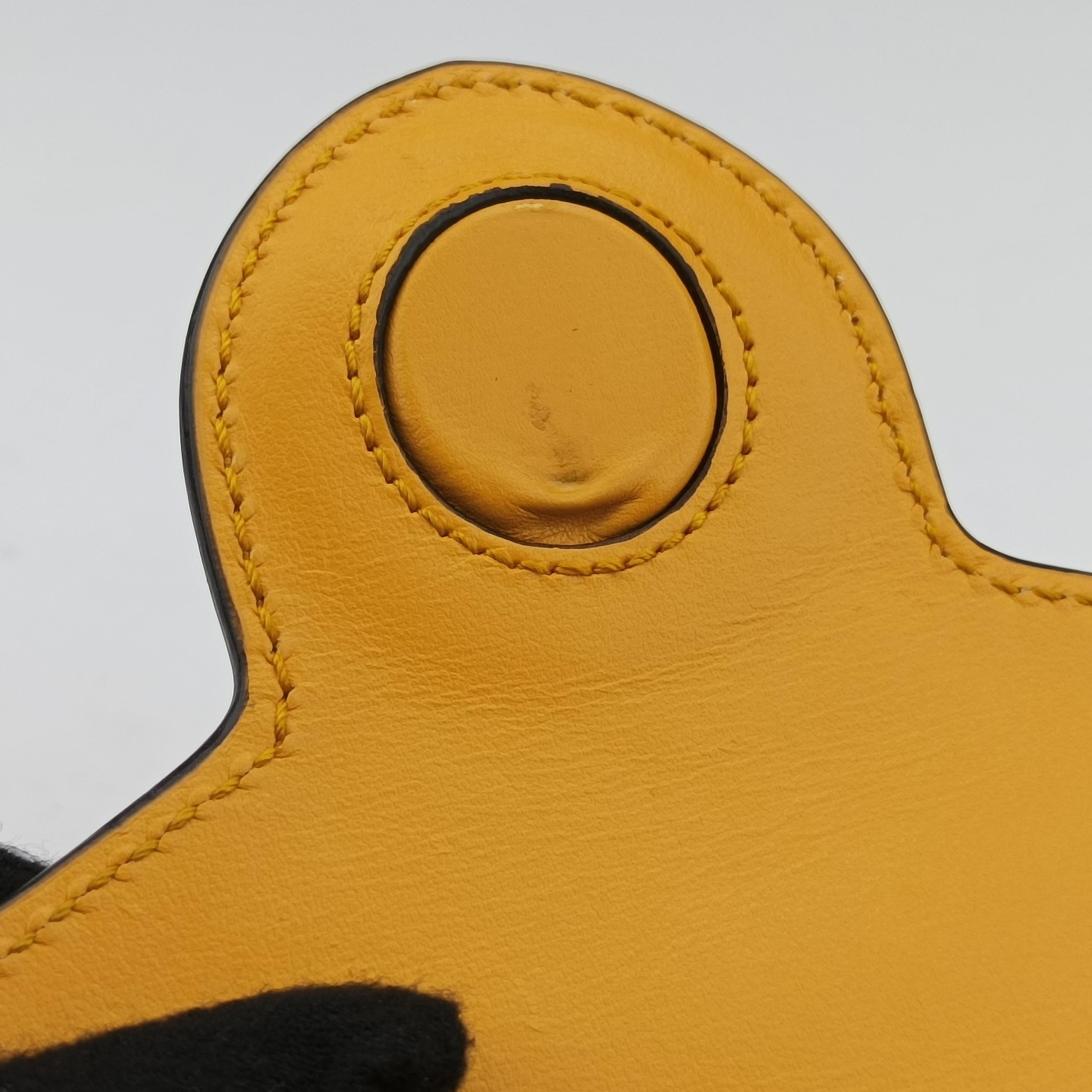 Secondhand Gucci HORSEBIT 1955 Yellow Leather 625615 shoulderbag | stylenewstar