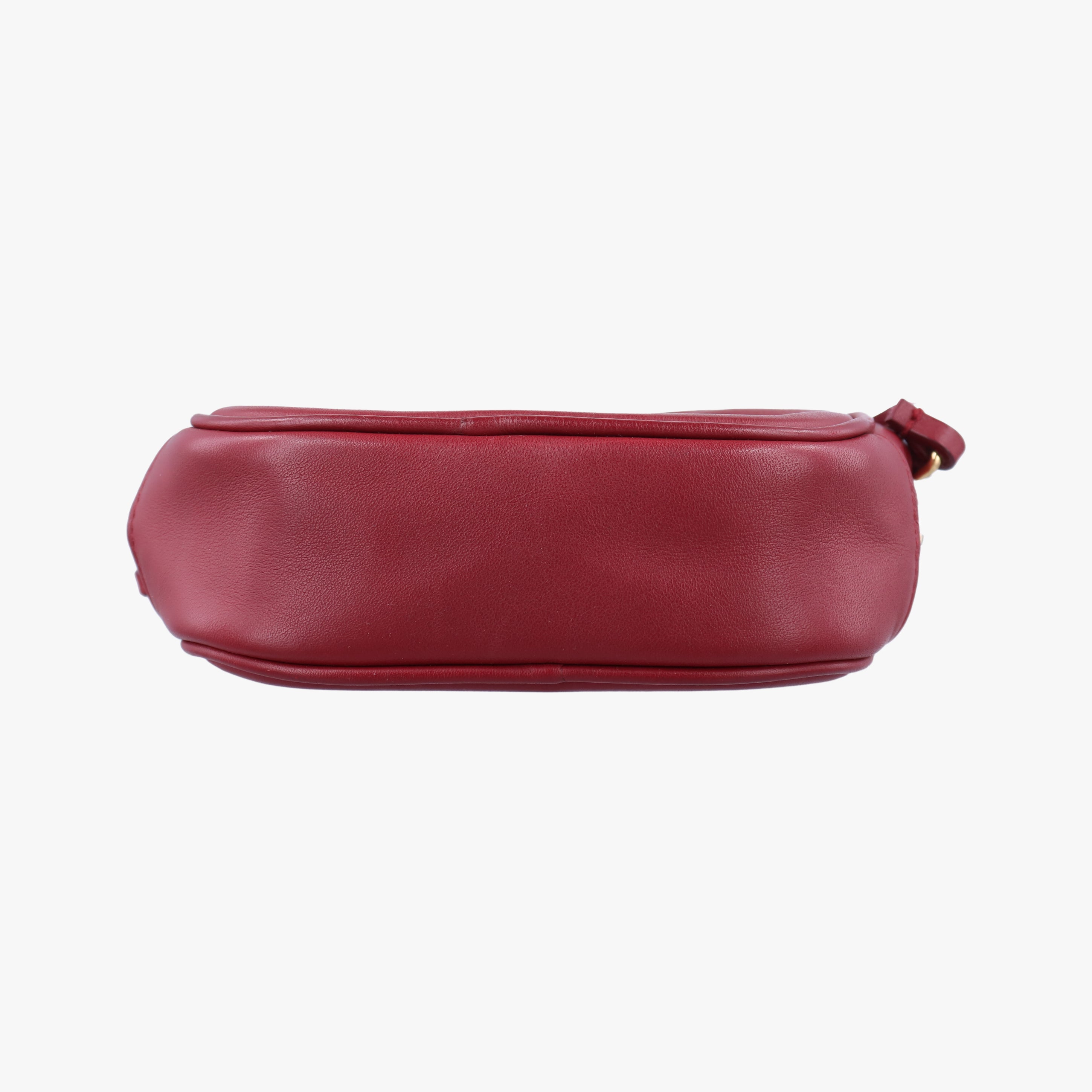 Secondhand Yves Saint Laurent Monogram Blogger Red Leather 425317 shoulderbag | stylenewstar