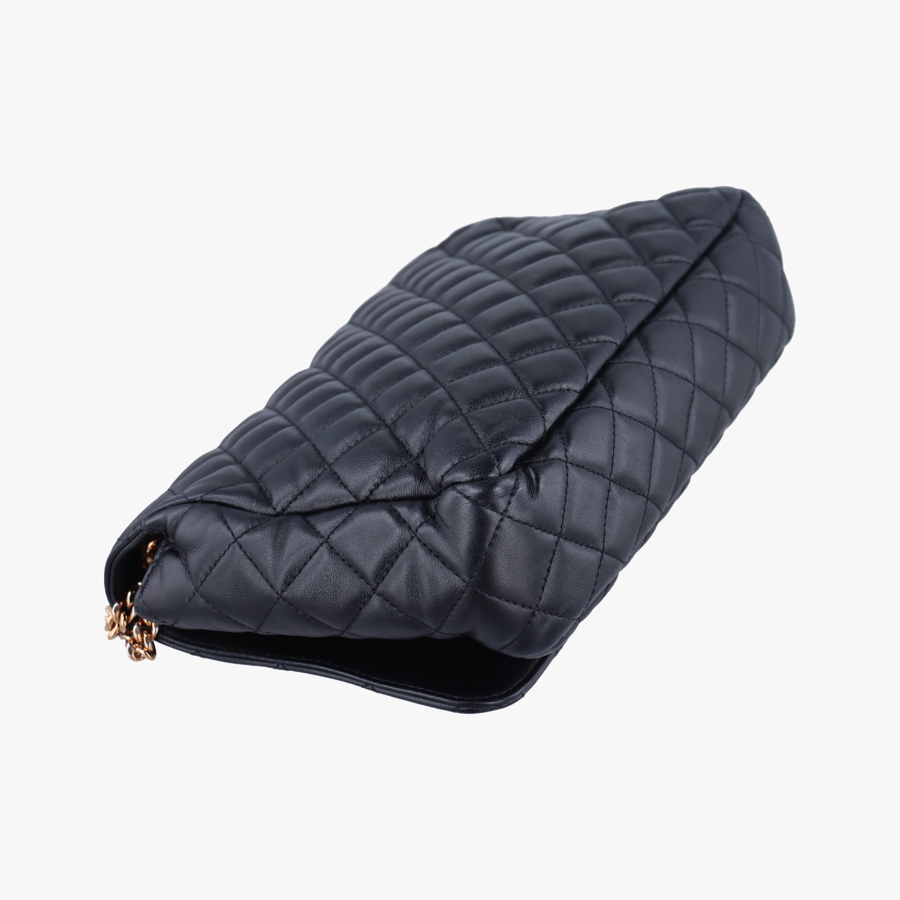 Pre-owned VERSACE Medusa Black Leather  shoulderbag | stylenewstar
