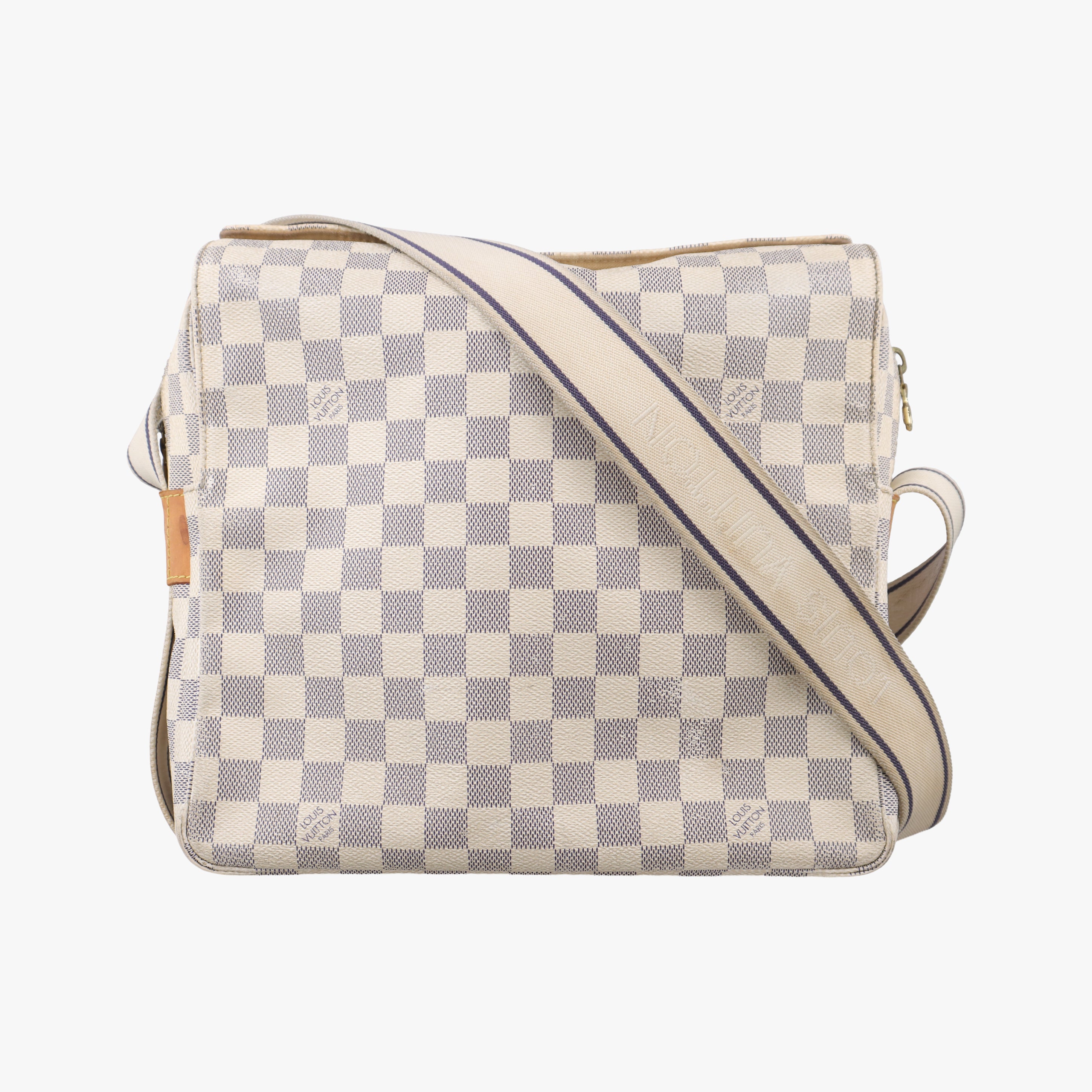 Secondhand Louis Vuitton NAVIGLIO Azur Damier Canvas N51189 shoulderbag | stylenewstar