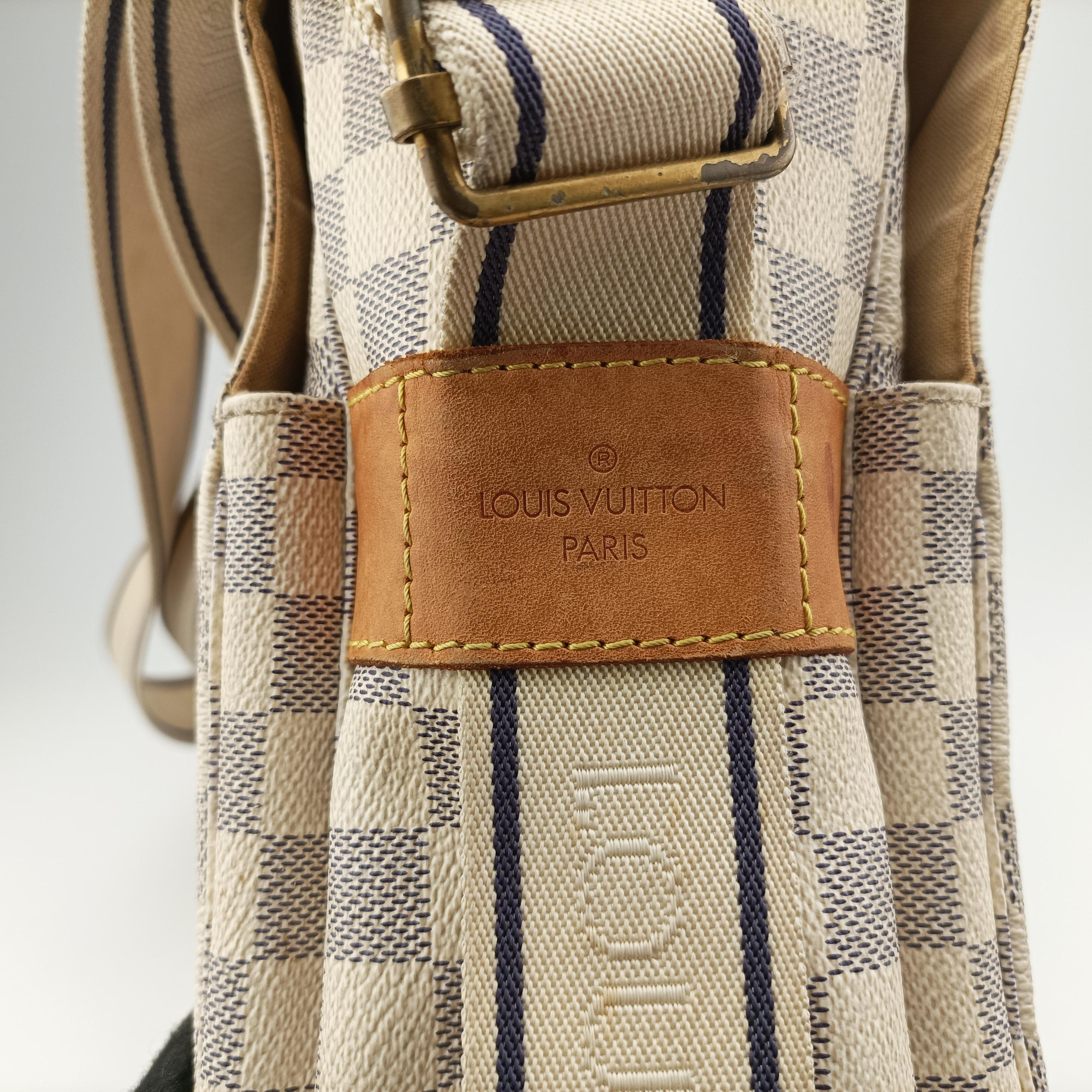 Secondhand Louis Vuitton NAVIGLIO Azur Damier Canvas N51189 shoulderbag | stylenewstar