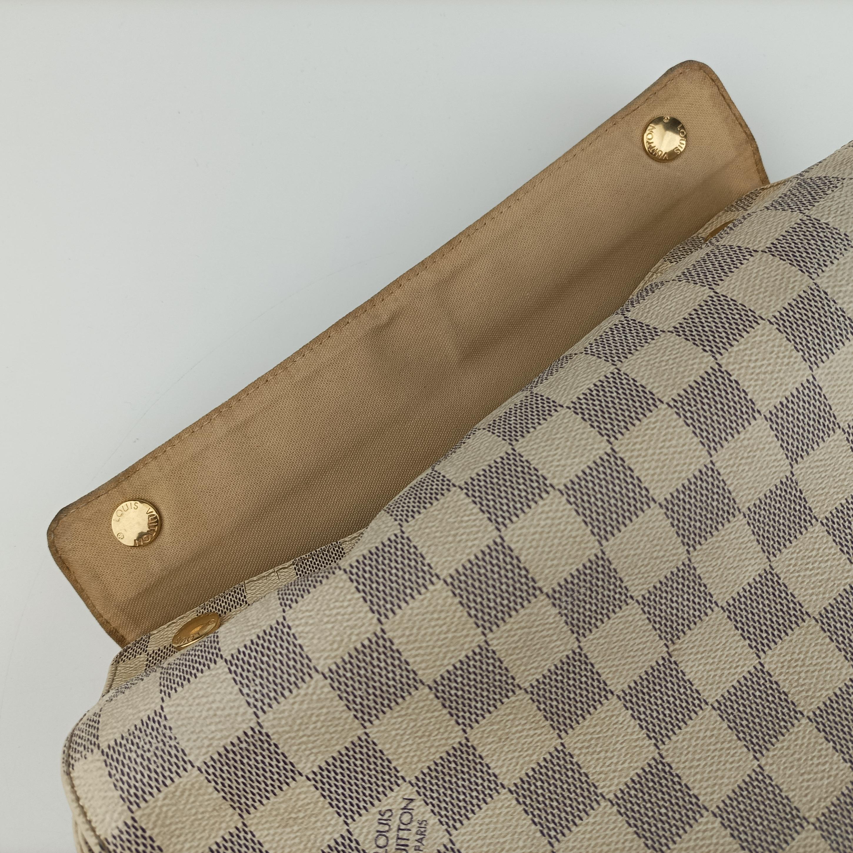 Secondhand Louis Vuitton NAVIGLIO Azur Damier Canvas N51189 shoulderbag | stylenewstar