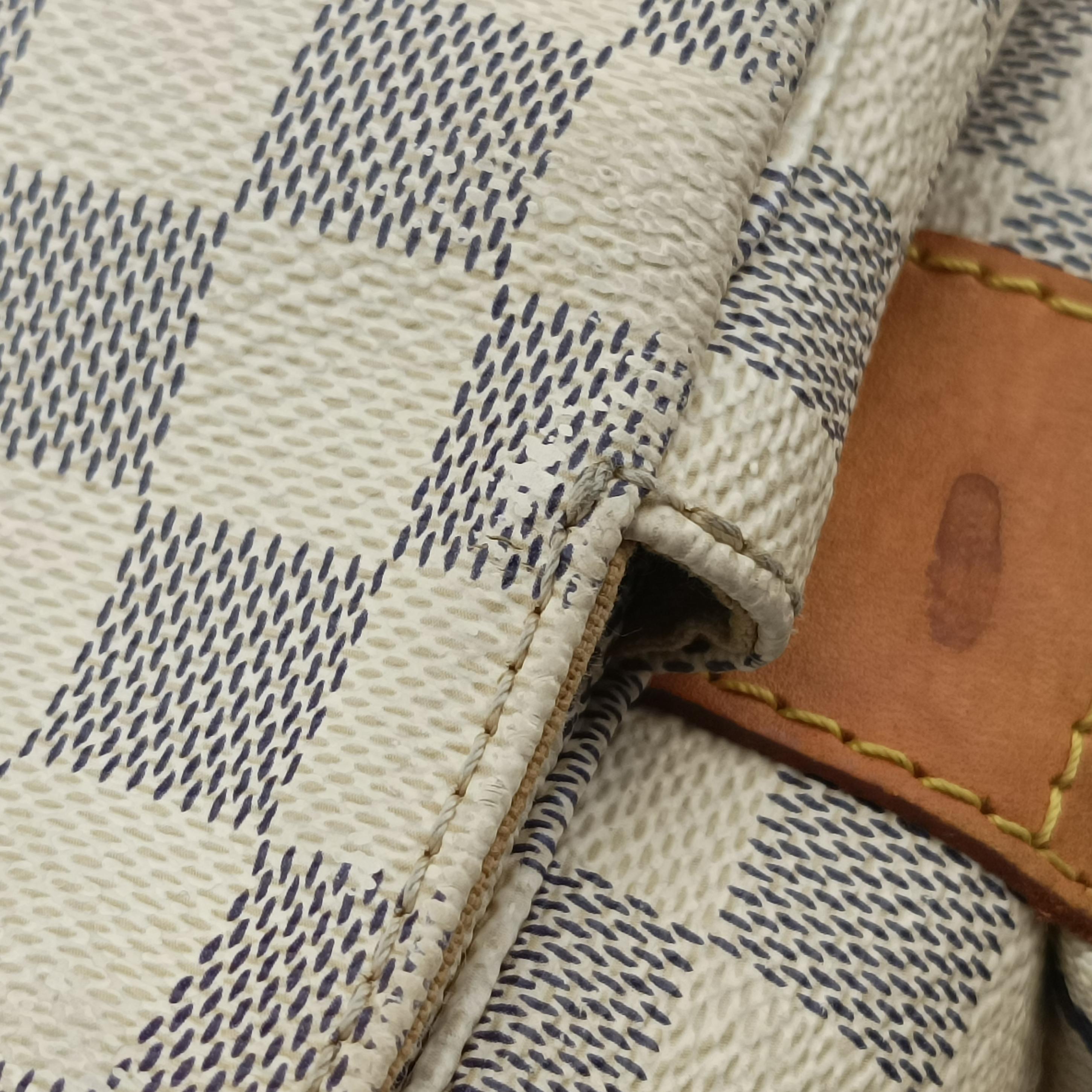 Secondhand Louis Vuitton NAVIGLIO Azur Damier Canvas N51189 shoulderbag | stylenewstar