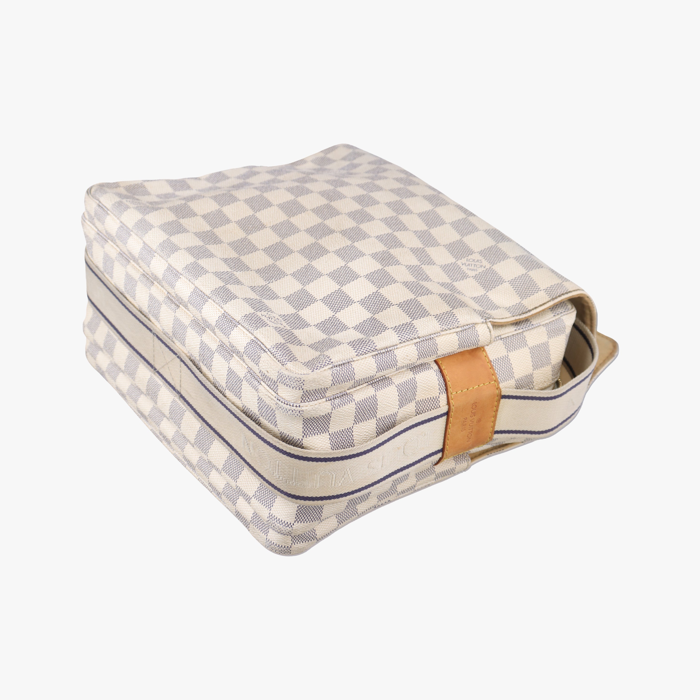 Secondhand Louis Vuitton NAVIGLIO Azur Damier Canvas N51189 shoulderbag | stylenewstar