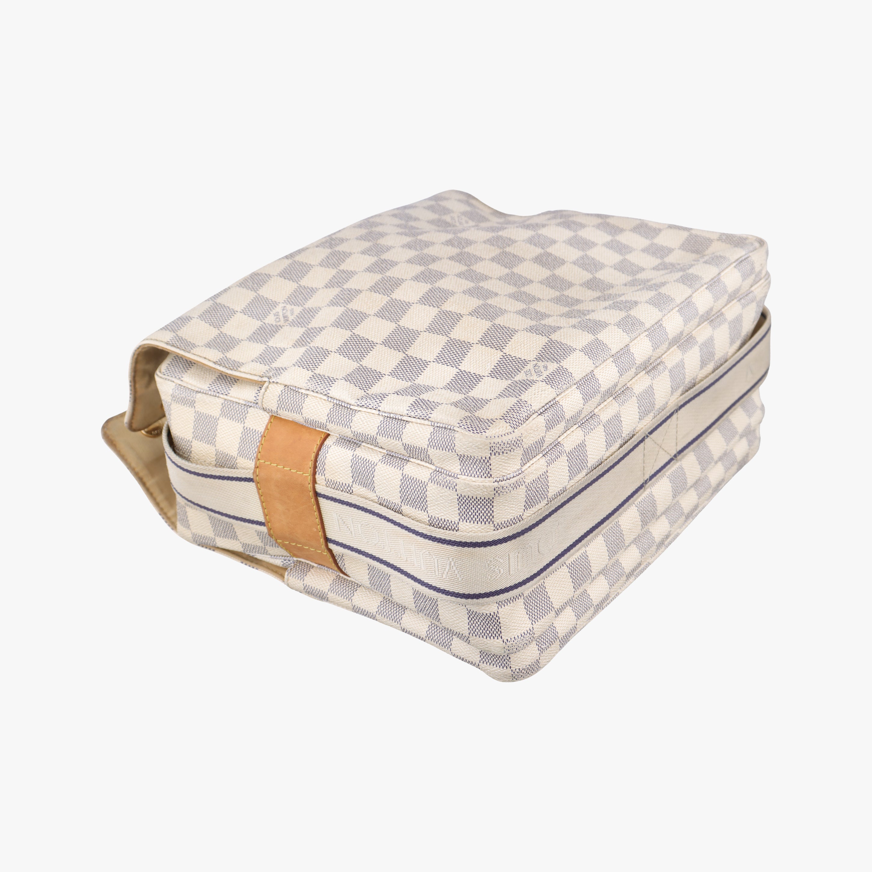 Secondhand Louis Vuitton NAVIGLIO Azur Damier Canvas N51189 shoulderbag | stylenewstar