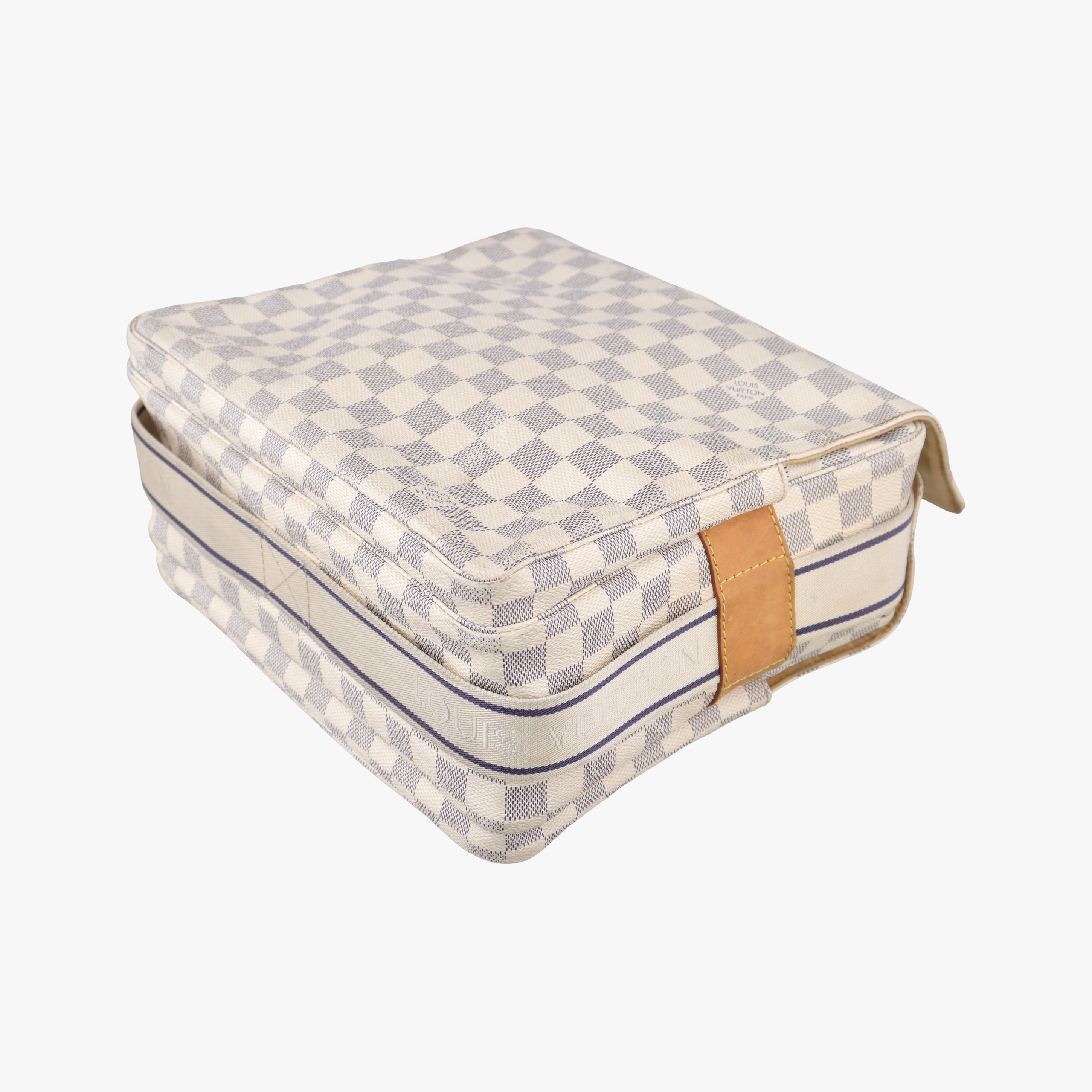 Secondhand Louis Vuitton NAVIGLIO Azur Damier Canvas N51189 shoulderbag | stylenewstar