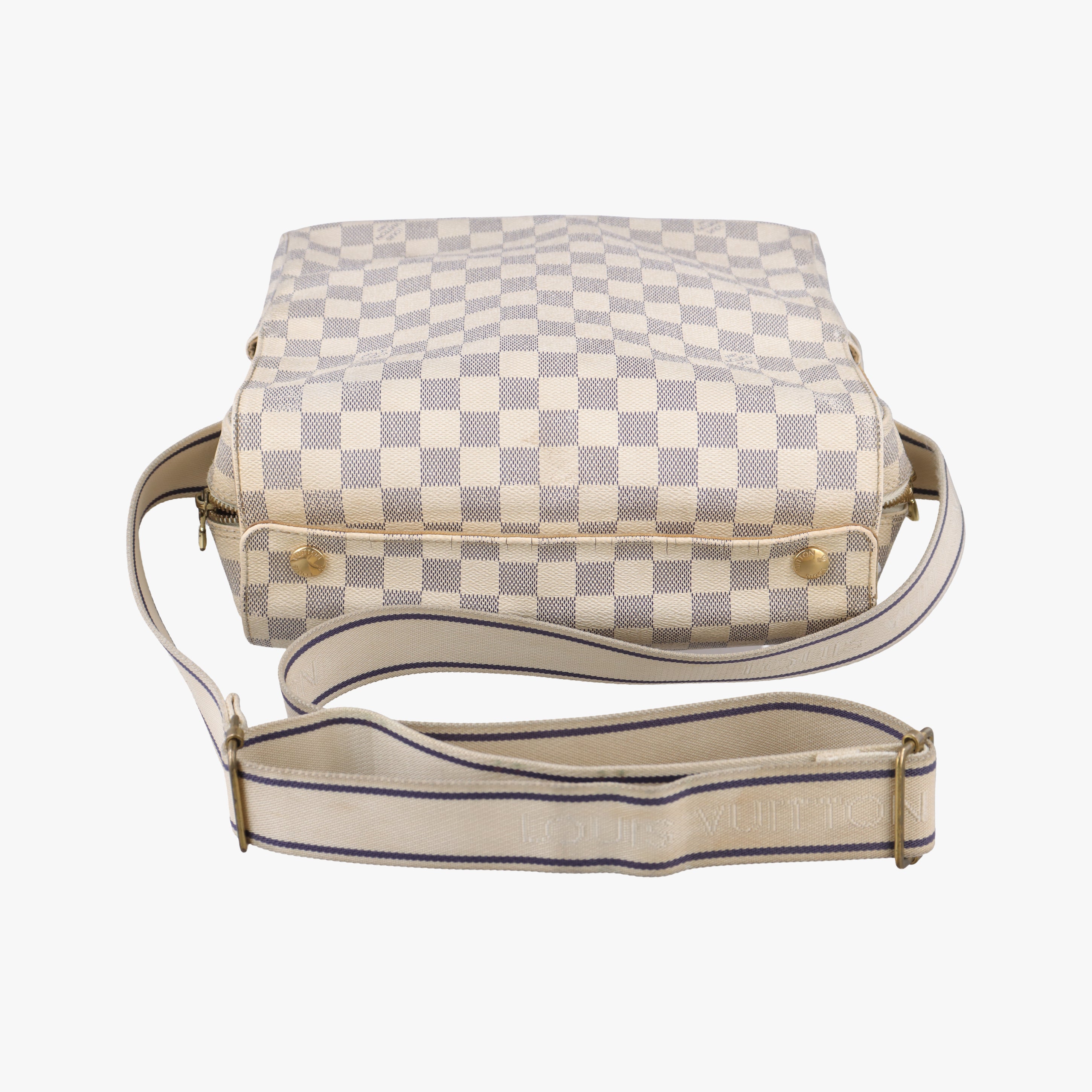 Secondhand Louis Vuitton NAVIGLIO Azur Damier Canvas N51189 shoulderbag | stylenewstar