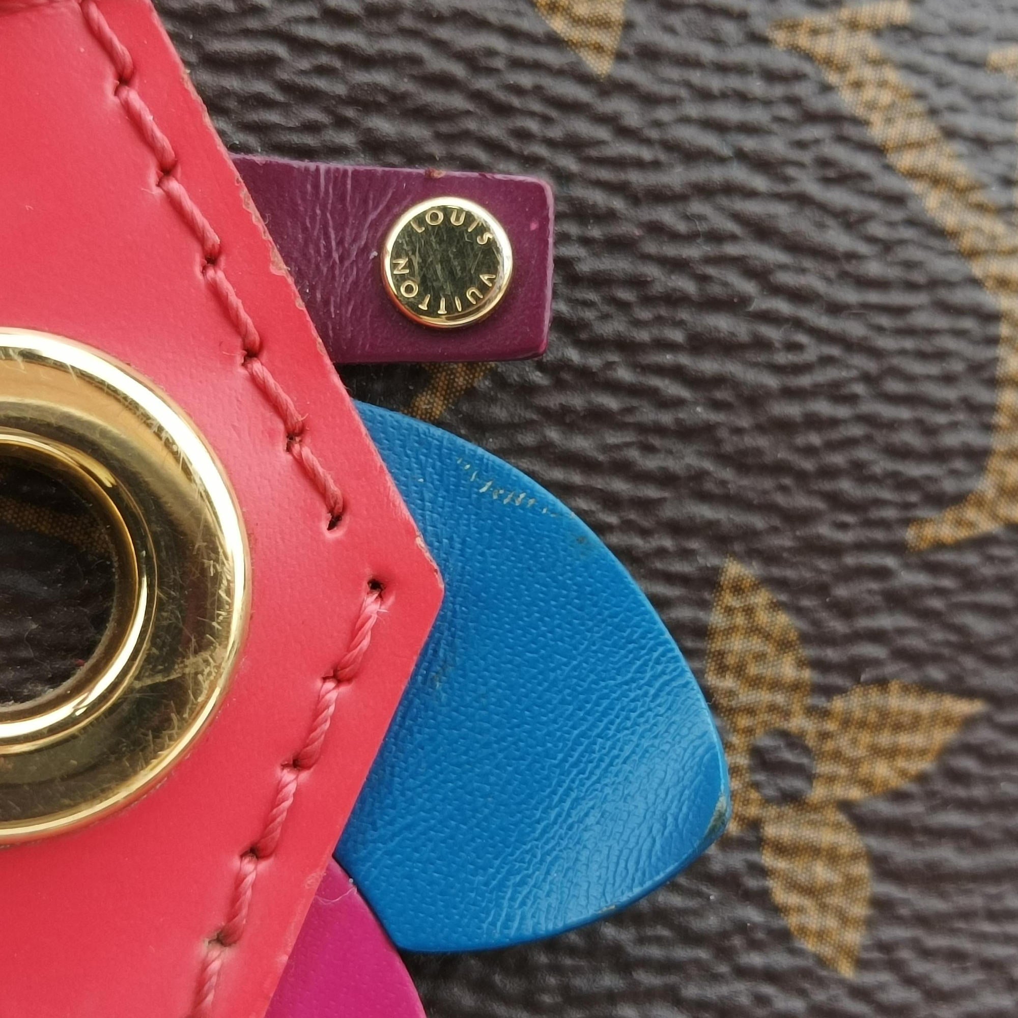 Pre-owned Louis Vuitton Alma BB　 Brown×Flamingo Monogram Canvas áMonogram Totem M41659 shoulderbag | stylenewstar