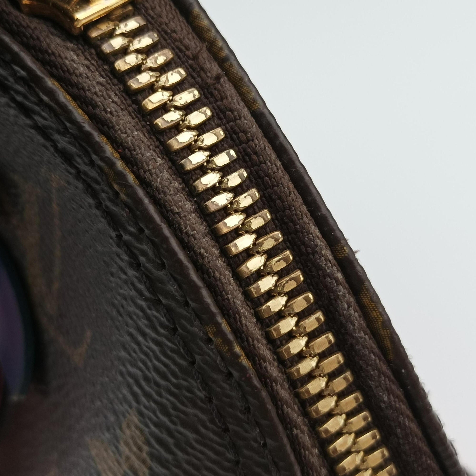 Pre-owned Louis Vuitton Alma BB　 Brown×Flamingo Monogram Canvas áMonogram Totem M41659 shoulderbag | stylenewstar
