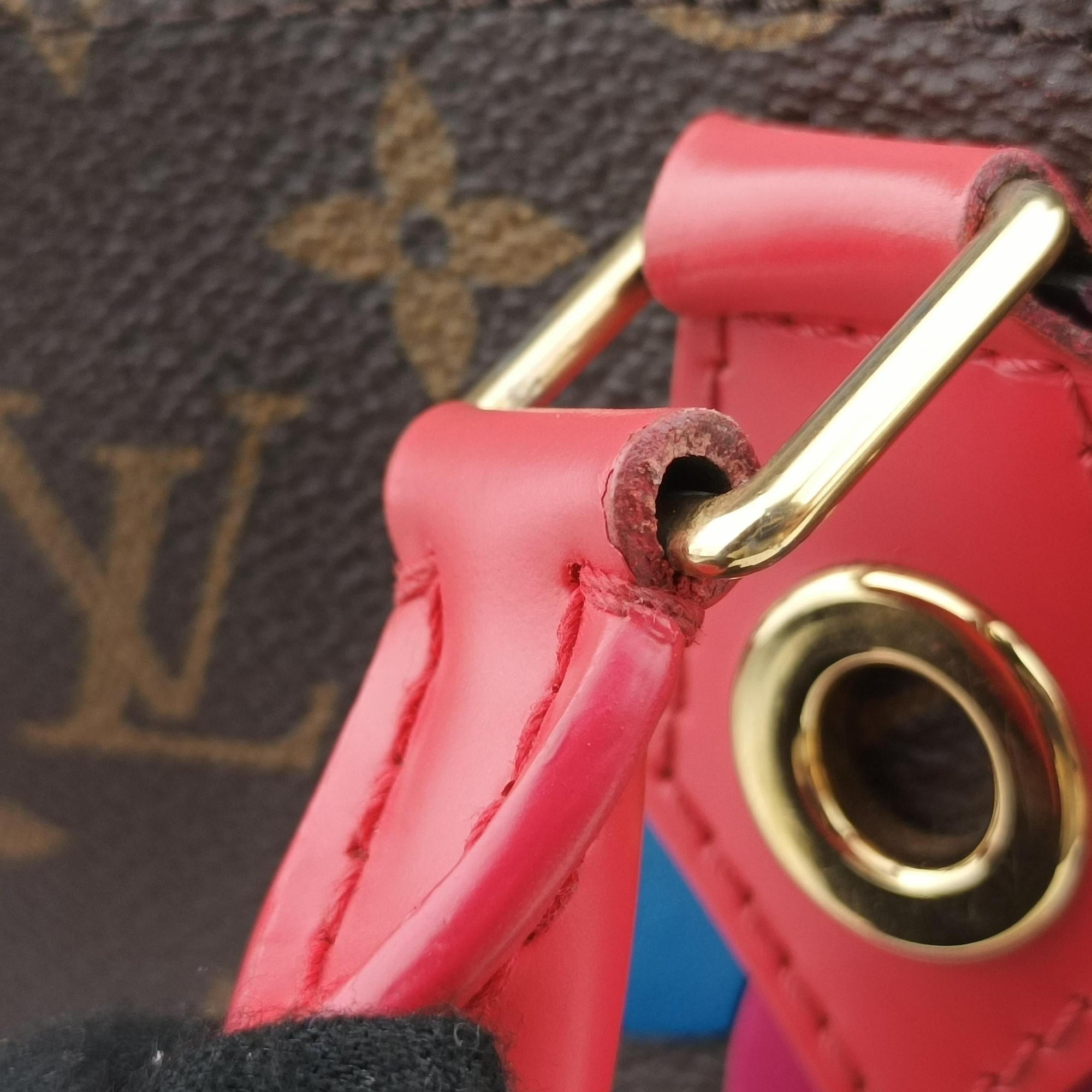 Pre-owned Louis Vuitton Alma BB　 Brown×Flamingo Monogram Canvas áMonogram Totem M41659 shoulderbag | stylenewstar