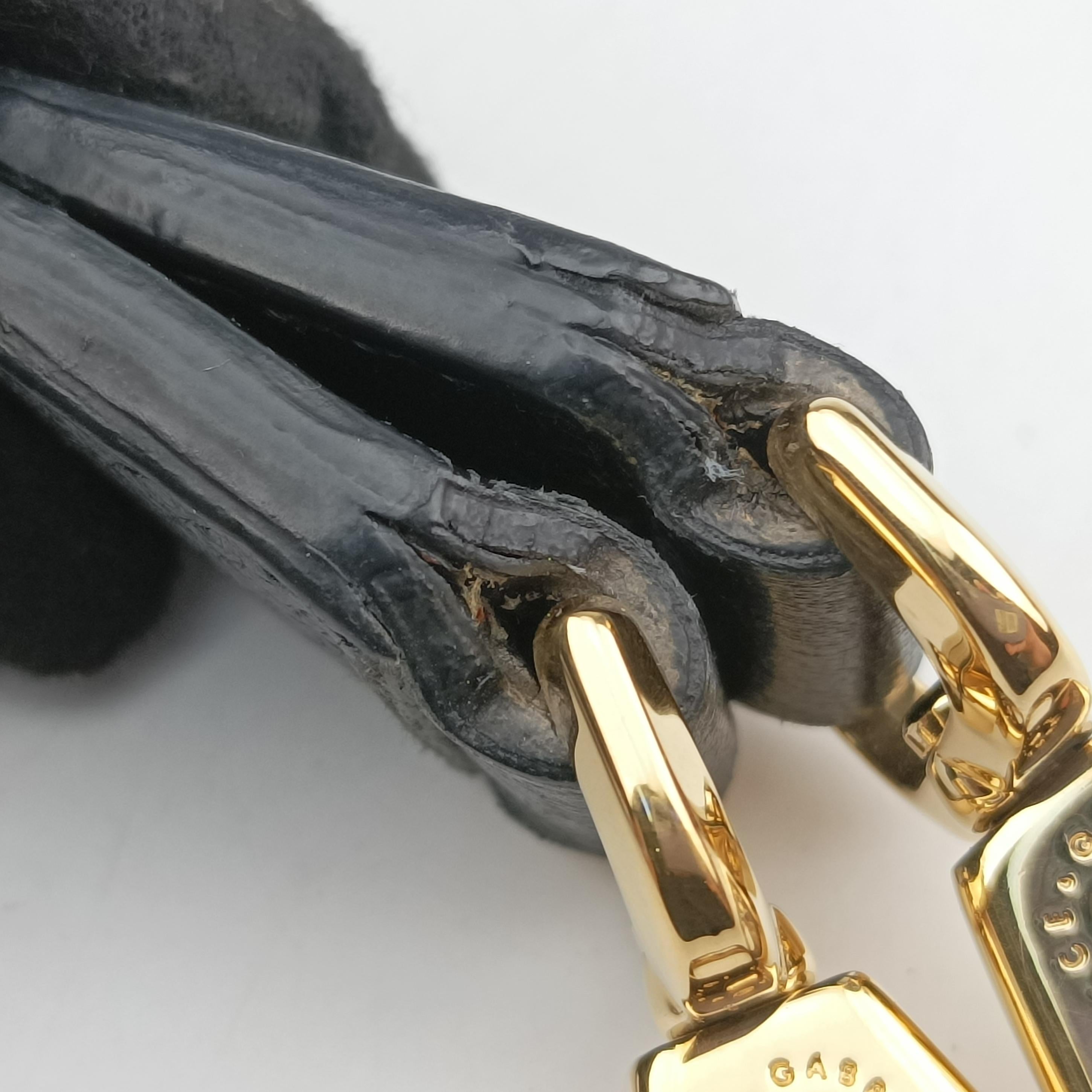 Vintage Dolce & Gabbana SICILY Black Leather  shoulderbag | stylenewstar