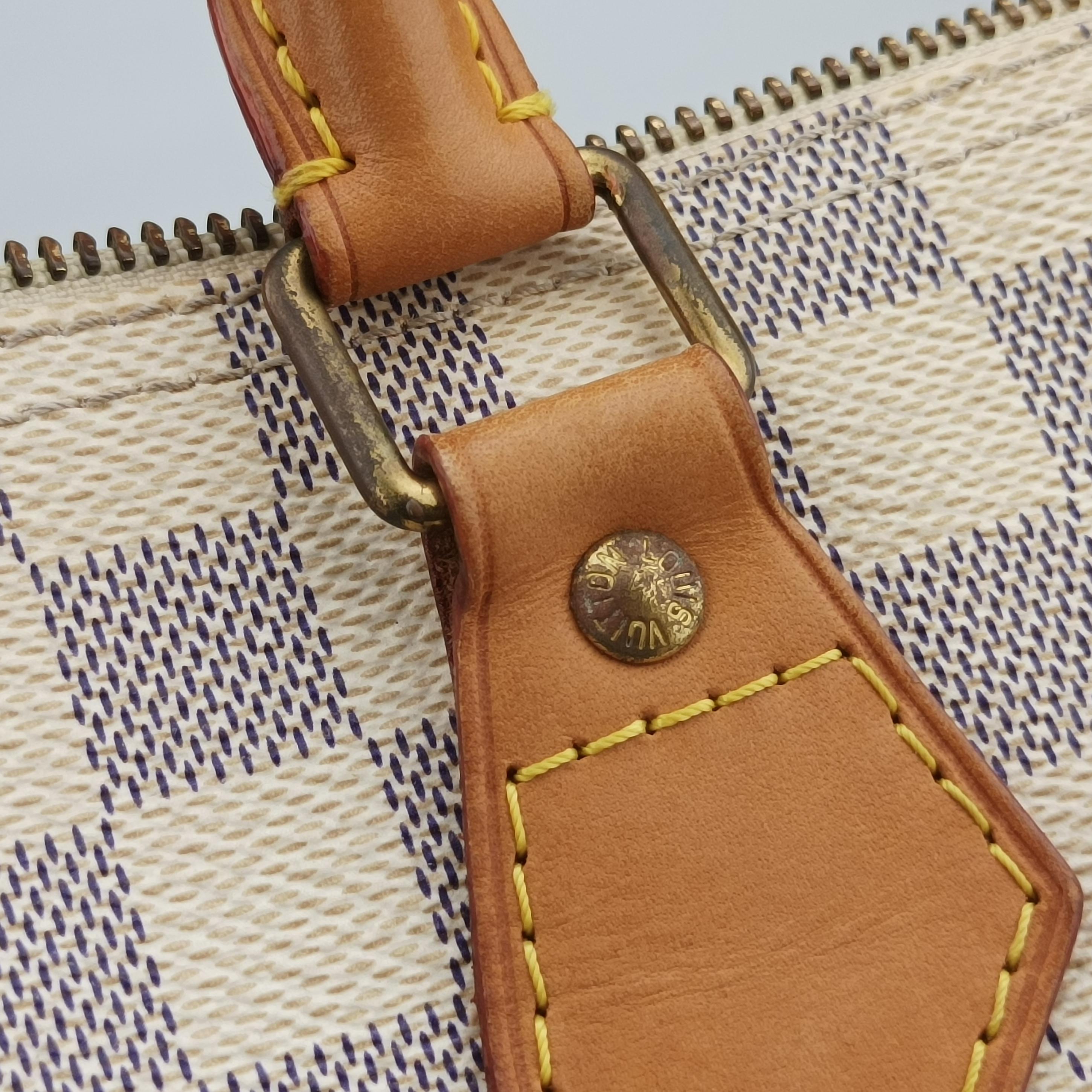 Pre-owned Louis Vuitton Speedy 30 AZUR Damier Canvas N41533 handbag | stylenewstar