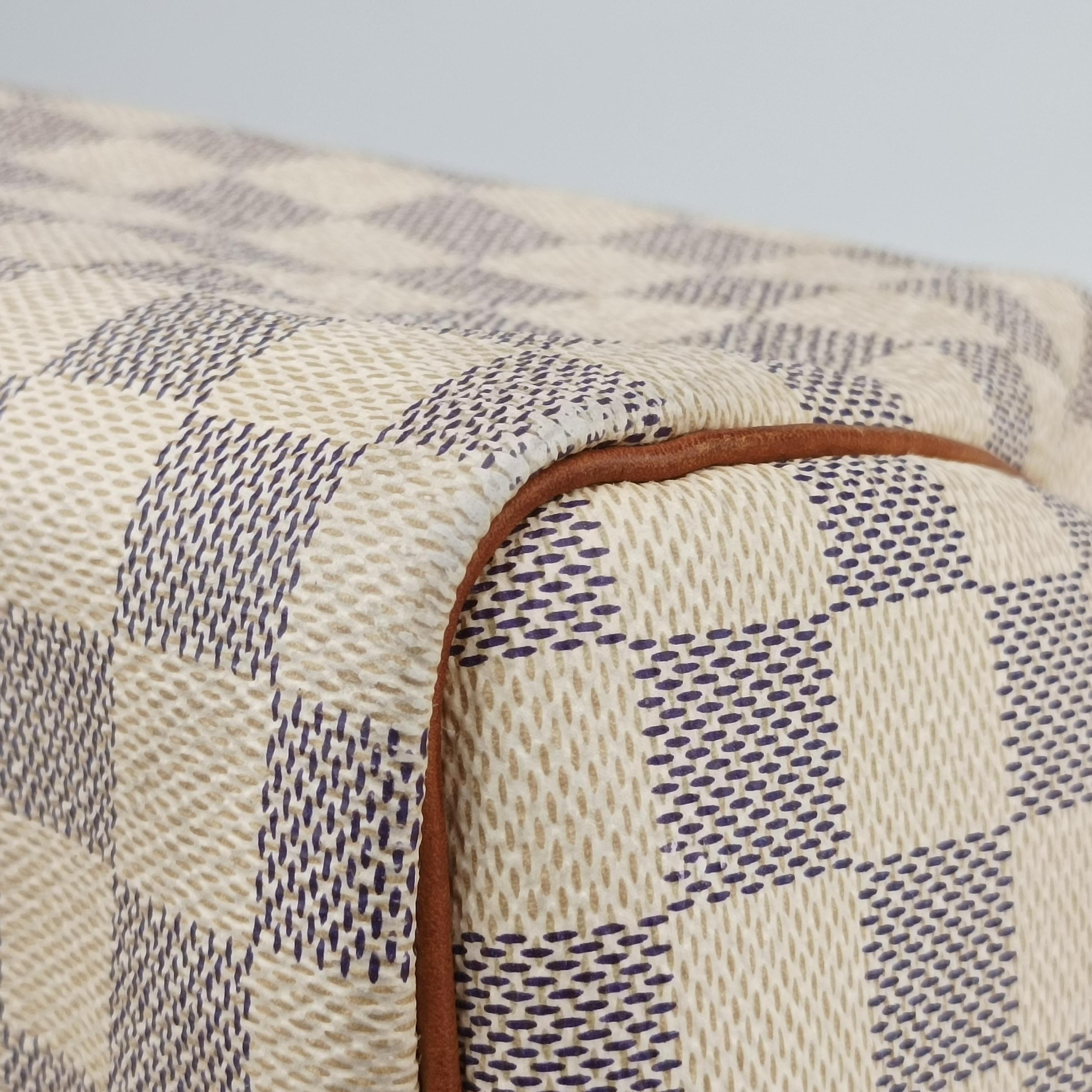 Pre-owned Louis Vuitton Speedy 30 AZUR Damier Canvas N41533 handbag | stylenewstar