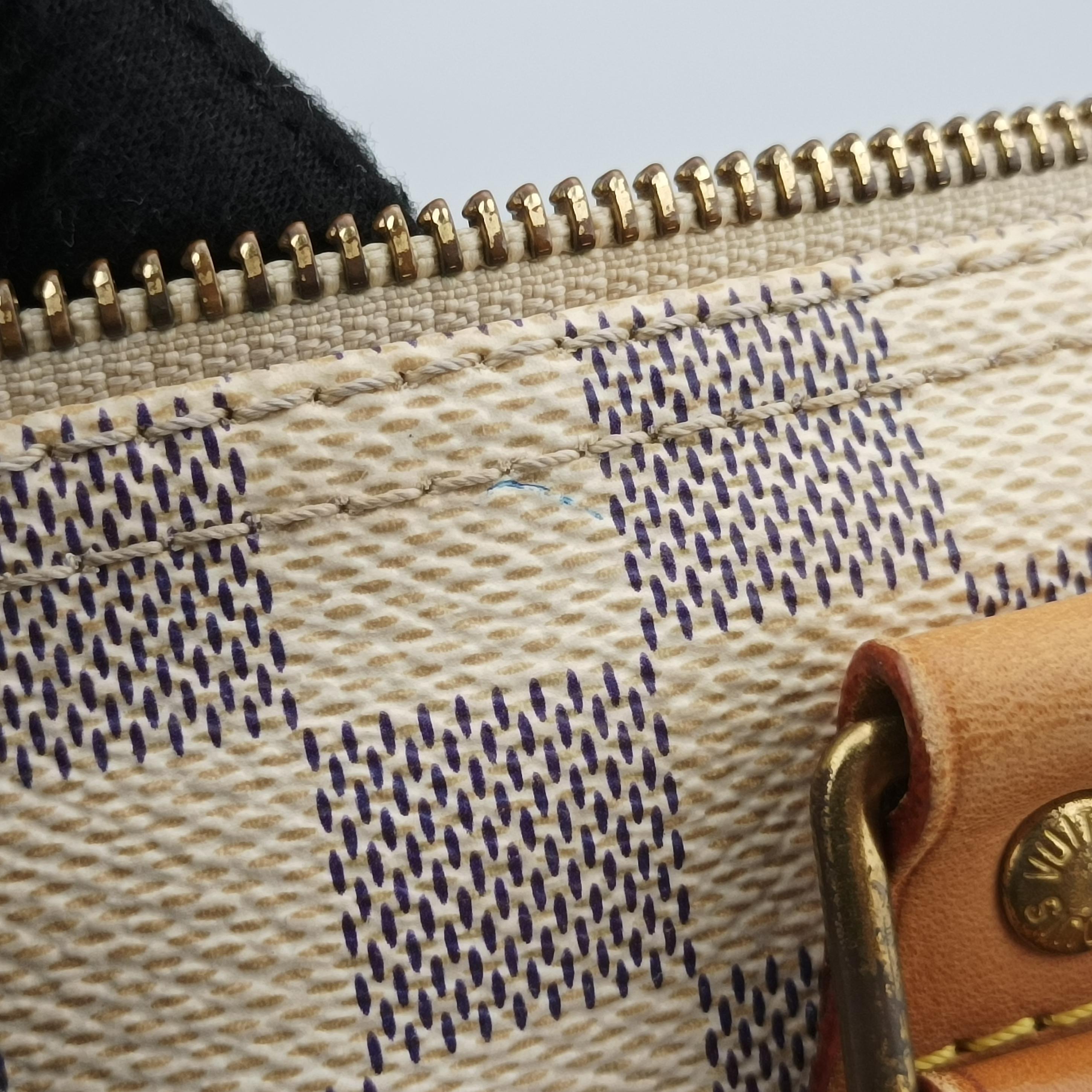 Pre-owned Louis Vuitton Speedy 30 AZUR Damier Canvas N41533 handbag | stylenewstar