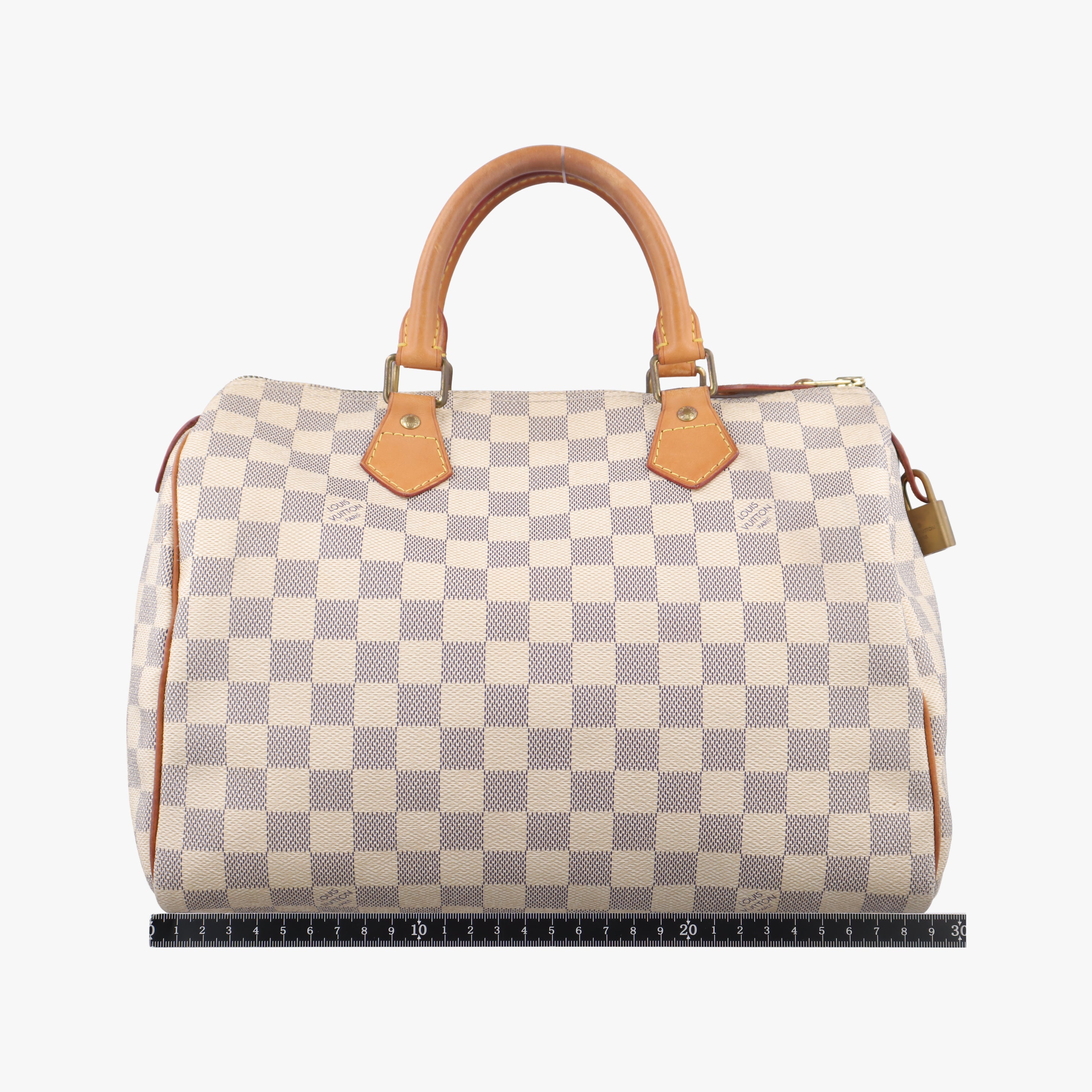 Pre-owned Louis Vuitton Speedy 30 AZUR Damier Canvas N41533 handbag | stylenewstar