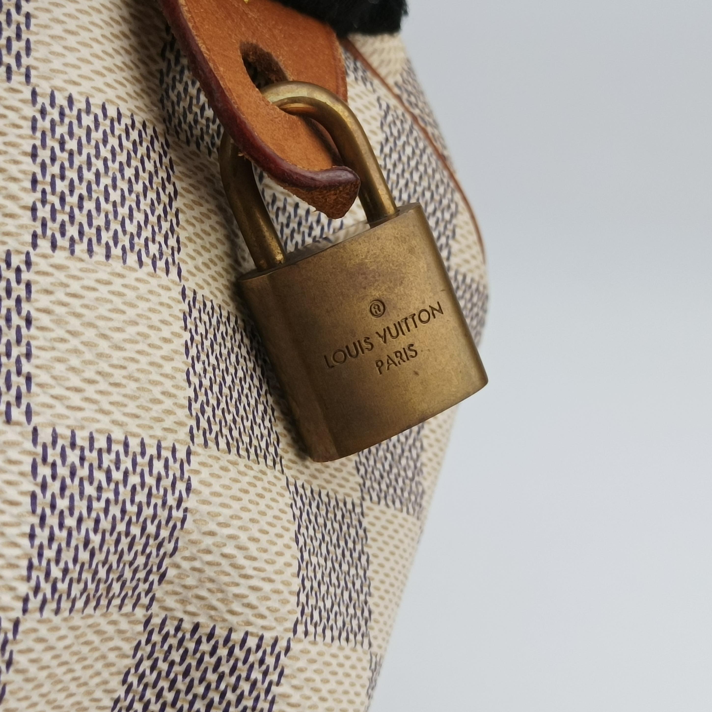 Pre-owned Louis Vuitton Speedy 30 AZUR Damier Canvas N41533 handbag | stylenewstar