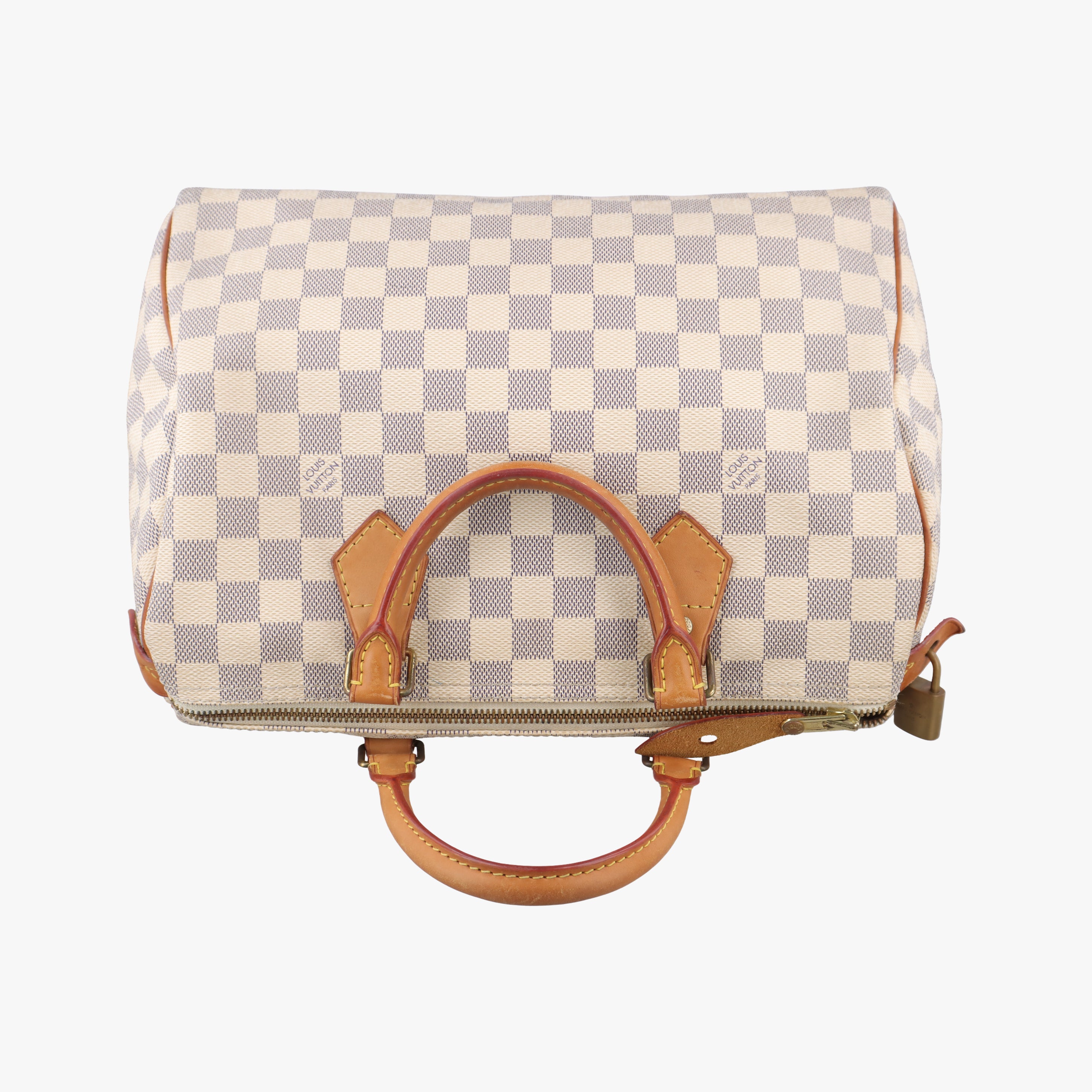 Pre-owned Louis Vuitton Speedy 30 AZUR Damier Canvas N41533 handbag | stylenewstar