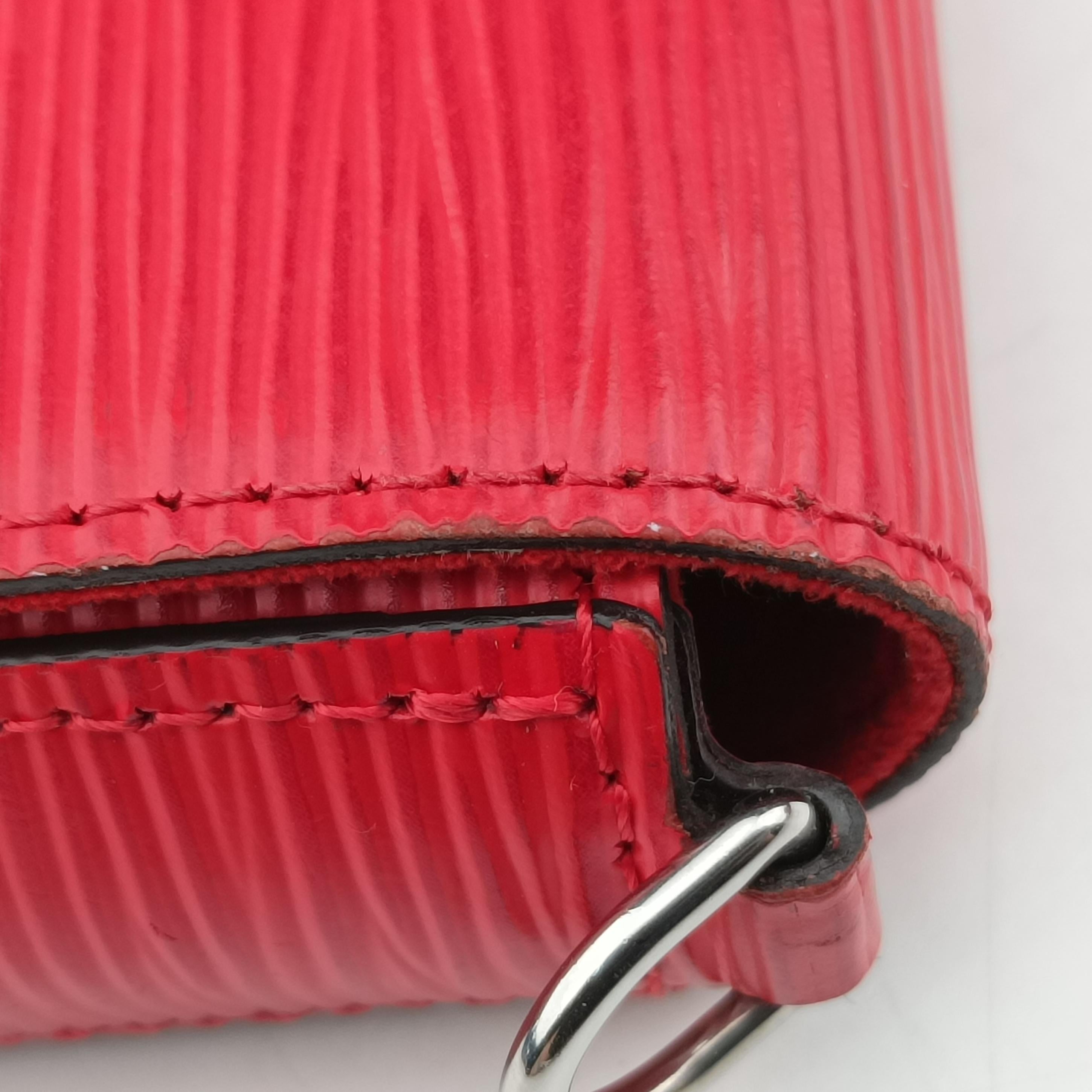 Pre-owned Louis Vuitton Pochette FéLICIE COQUELICOT Epi M41559 shoulderbag | stylenewstar