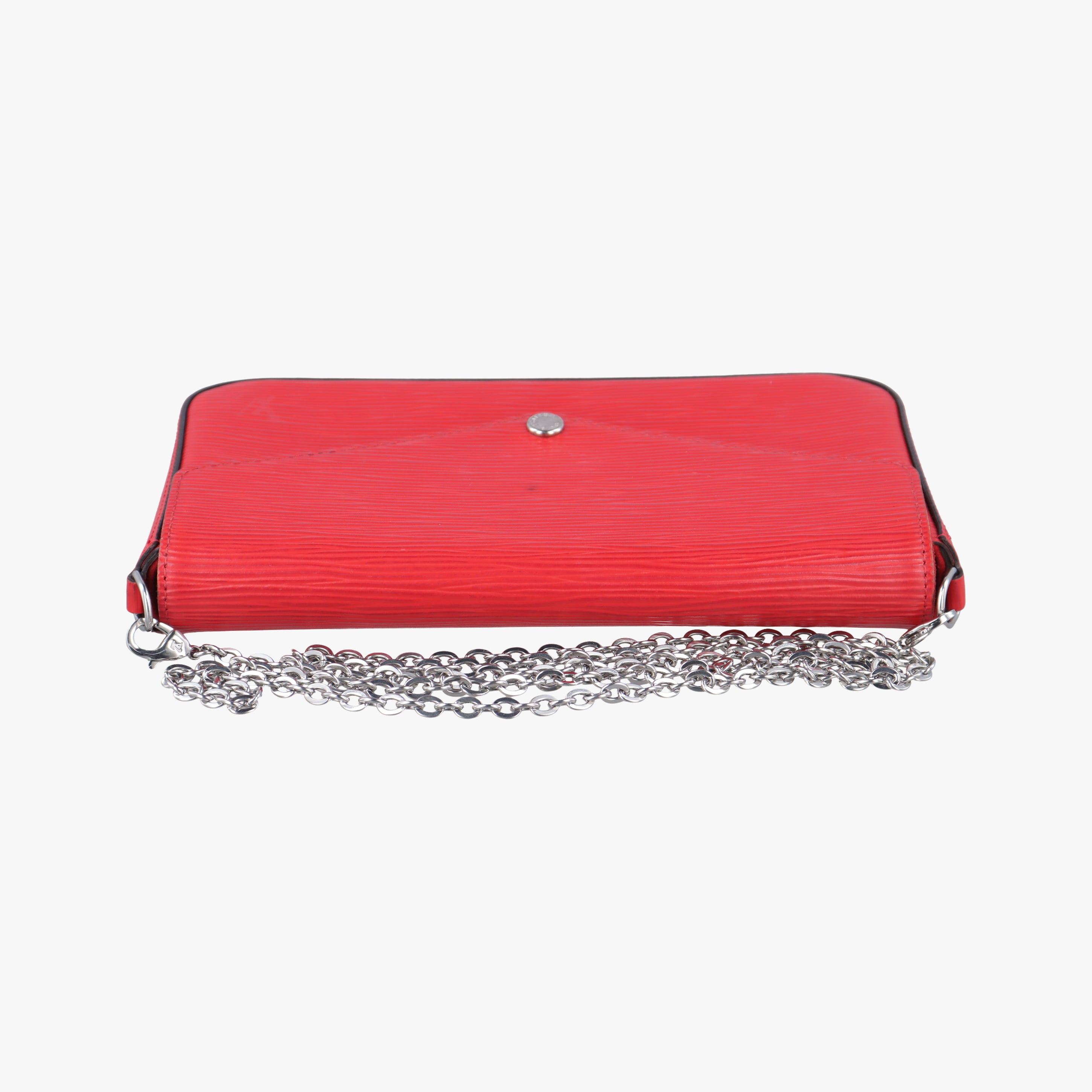 Pre-owned Louis Vuitton Pochette FéLICIE COQUELICOT Epi M41559 shoulderbag | stylenewstar