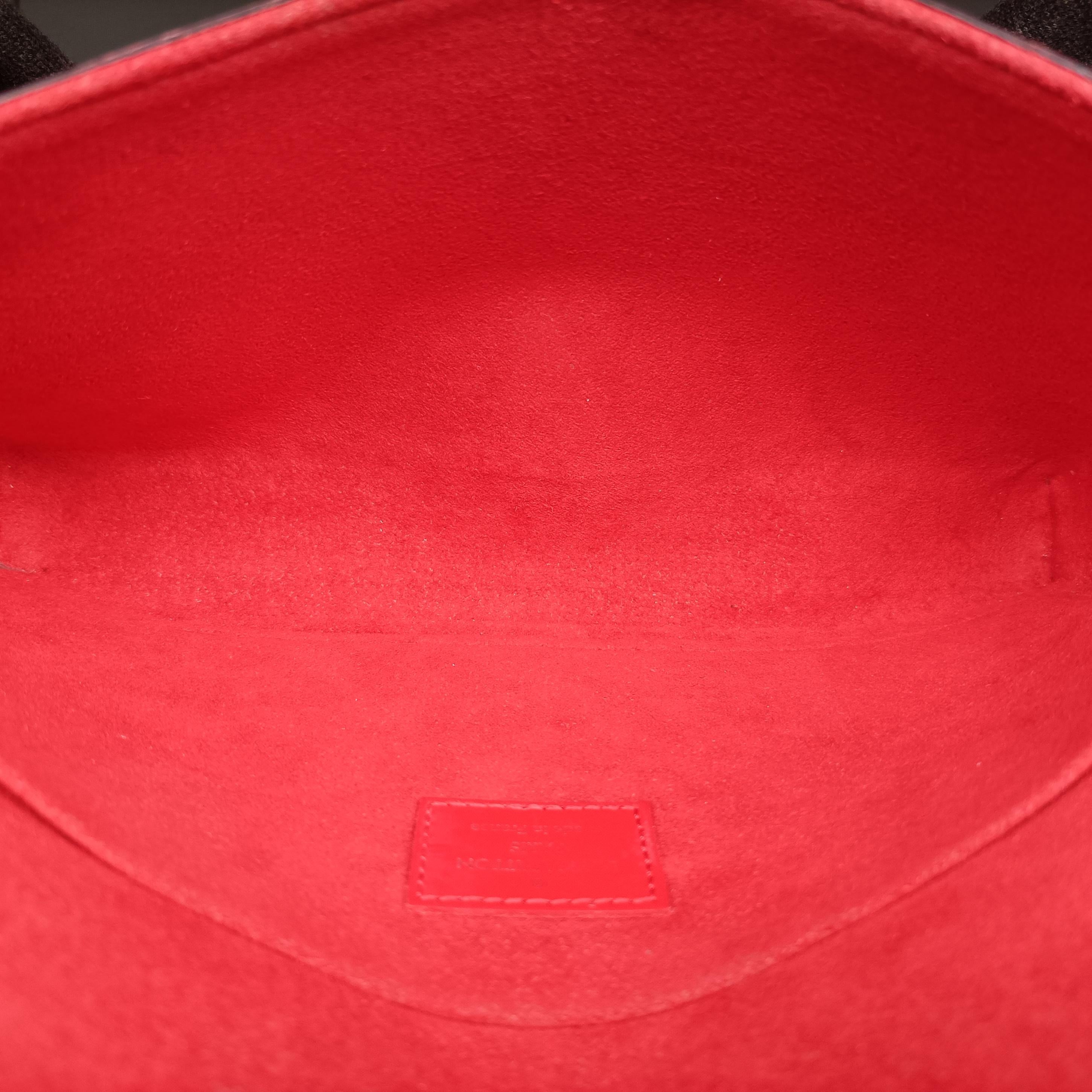 Pre-owned Louis Vuitton Pochette FéLICIE COQUELICOT Epi M41559 shoulderbag | stylenewstar