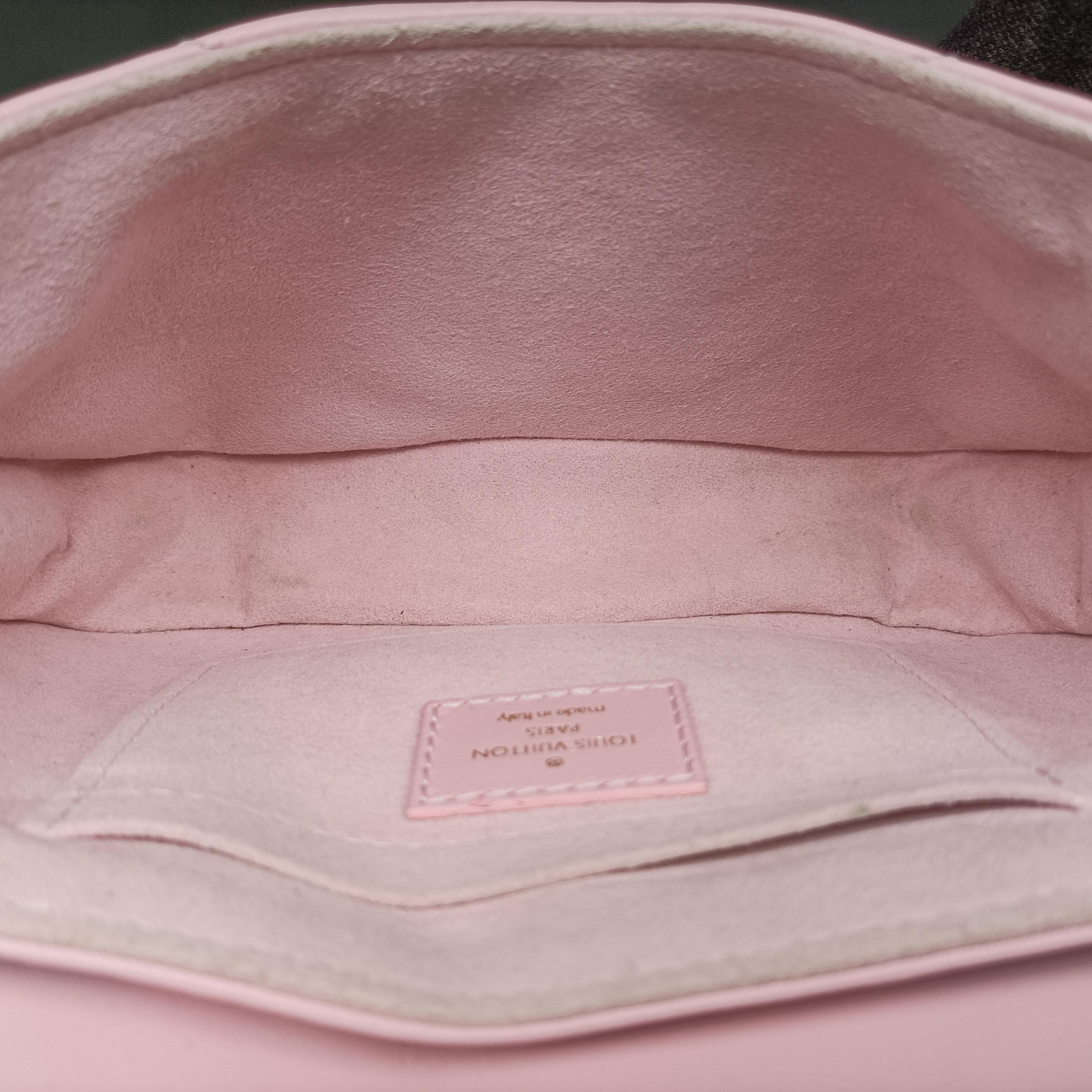 Secondhand Louis Vuitton eopard Print New Wave Chain PM pink×multicolor Leather  shoulderbag | stylenewstar
