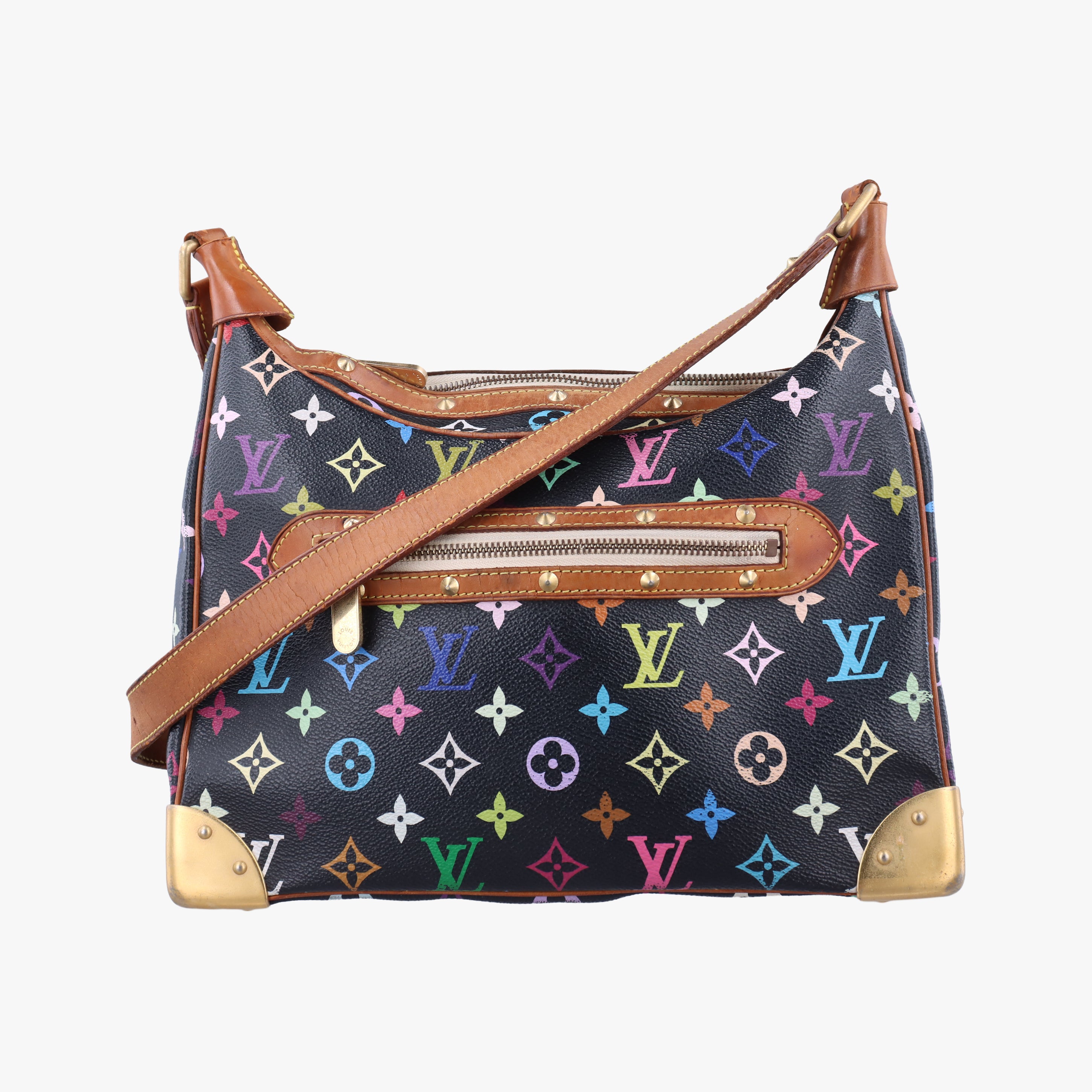 Pre-owned Louis Vuitton Monogram Multicolore Boulogne Noir Monogram Multicolor M92638 shoulderbag | stylenewstar