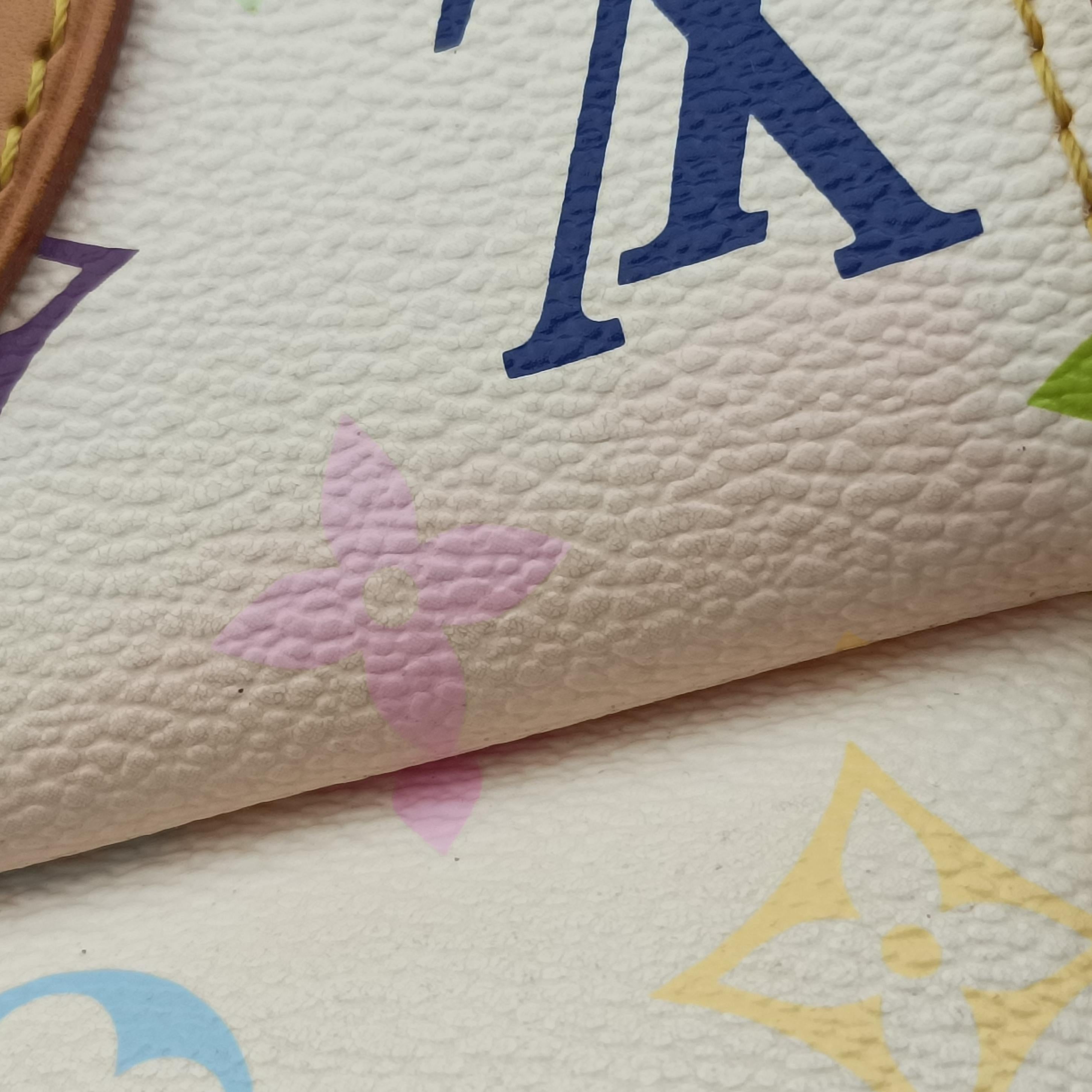 Vintage Louis Vuitton AURELIA MM white Monogram Multicolor M40094 shoulderbag | stylenewstar