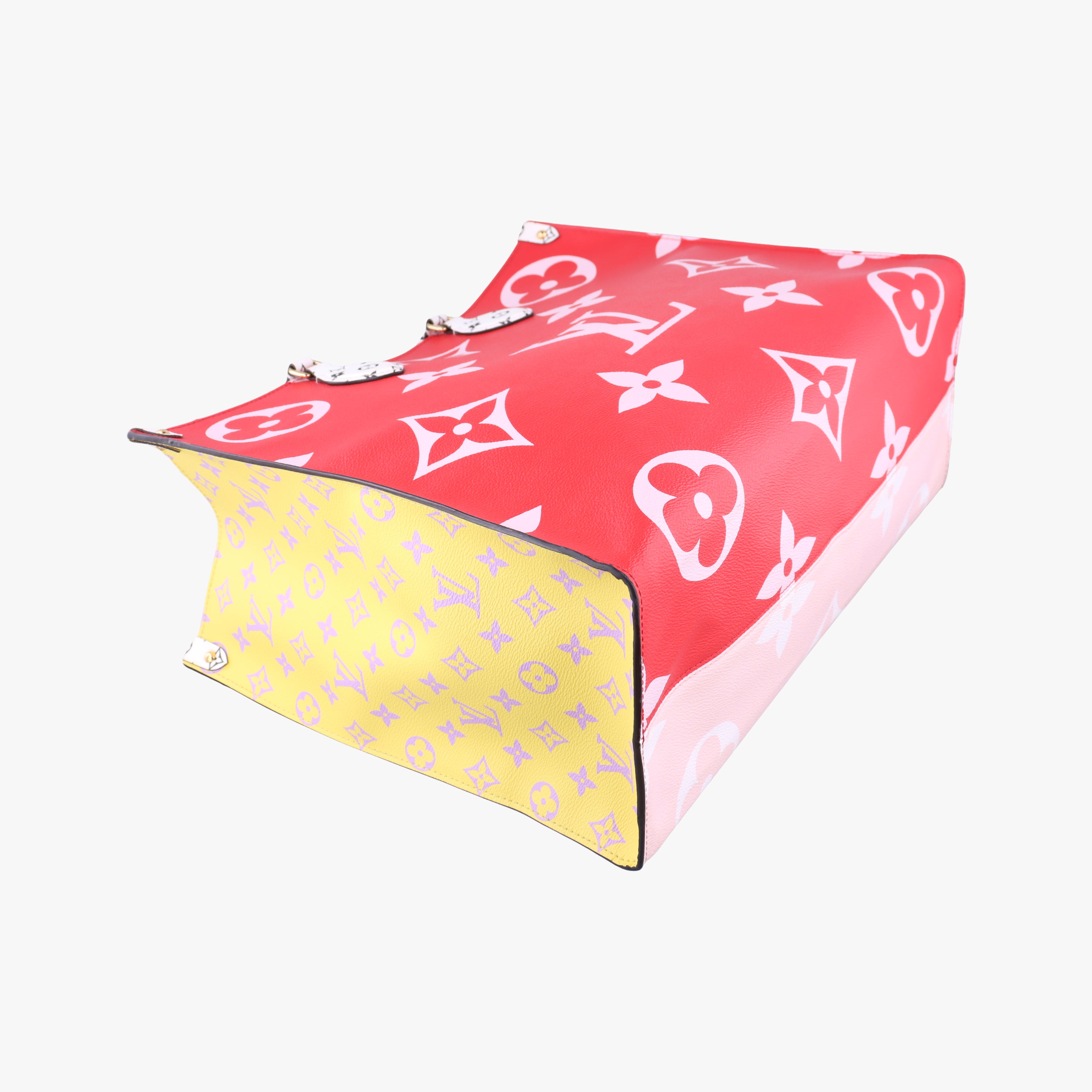 Pre-owned Louis Vuitton On The Go GM ROUGE Monogram Giant M44569 shoulderbag | stylenewstar