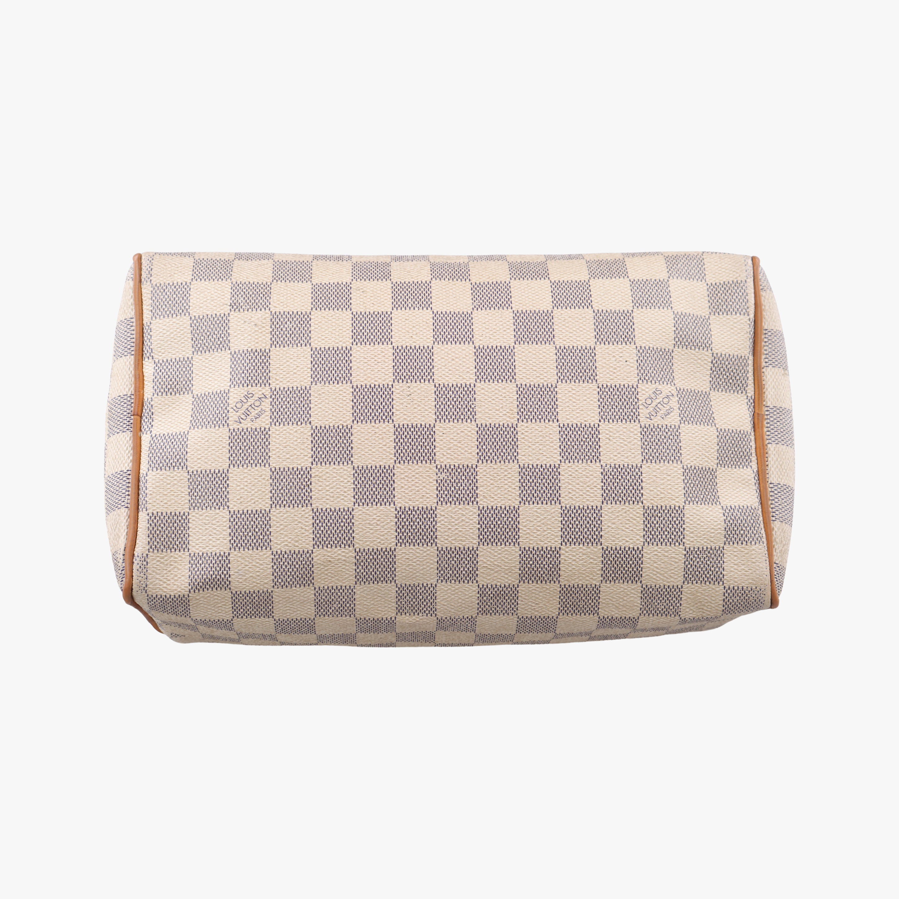 Pre-owned Louis Vuitton SPEEDY 25 Azur Damier Canvas N41534 handbag | stylenewstar