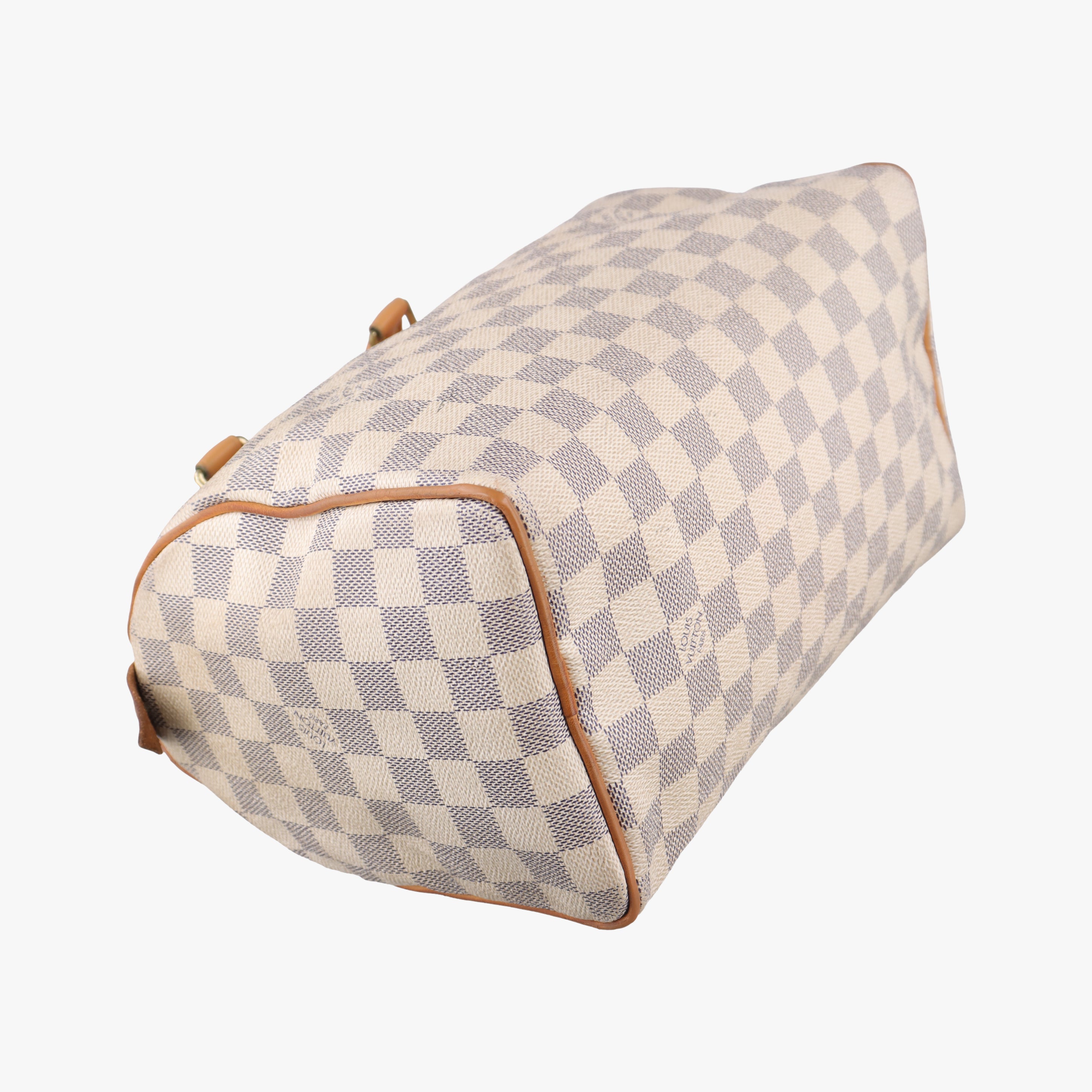 Pre-owned Louis Vuitton SPEEDY 25 Azur Damier Canvas N41534 handbag | stylenewstar