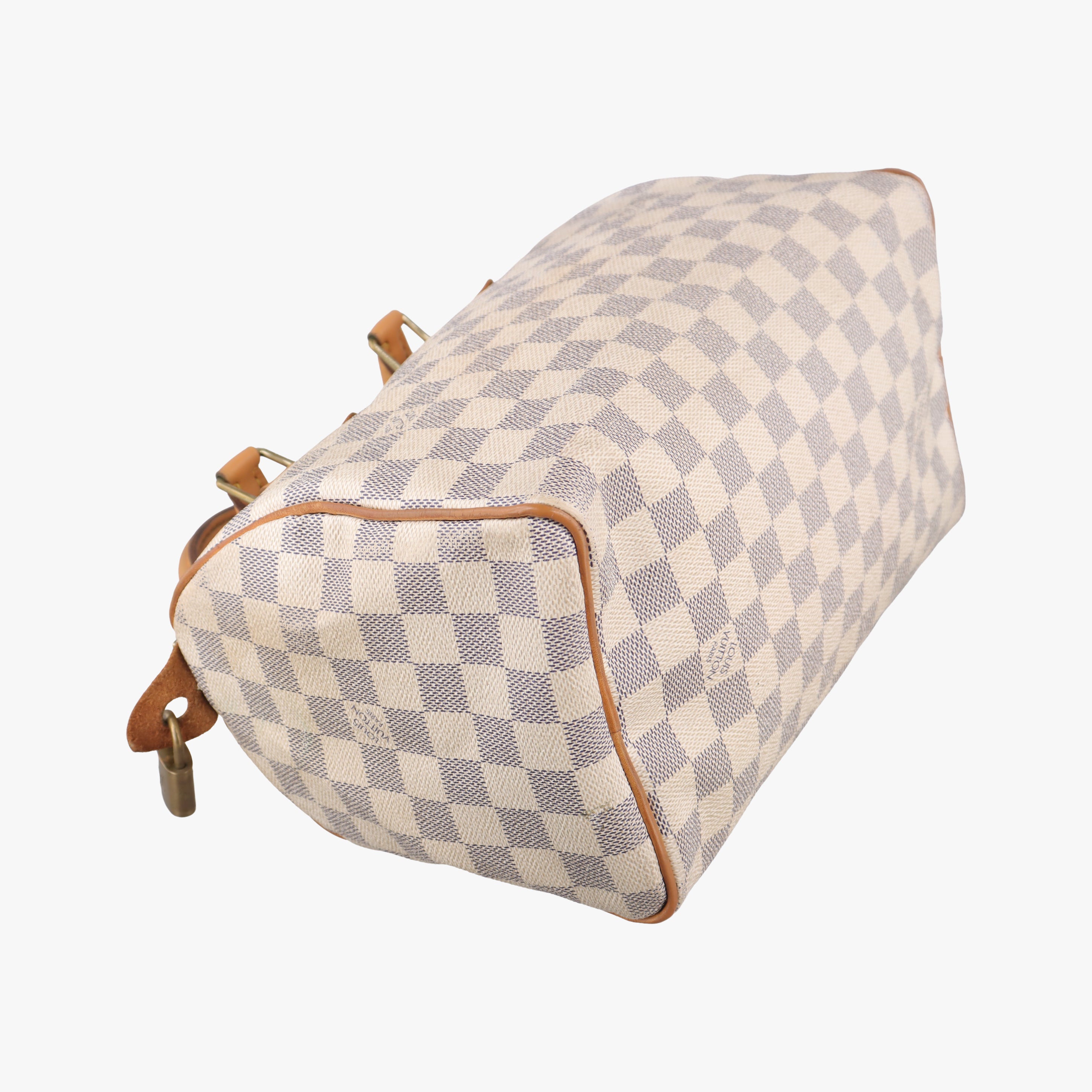 Pre-owned Louis Vuitton SPEEDY 25 Azur Damier Canvas N41534 handbag | stylenewstar