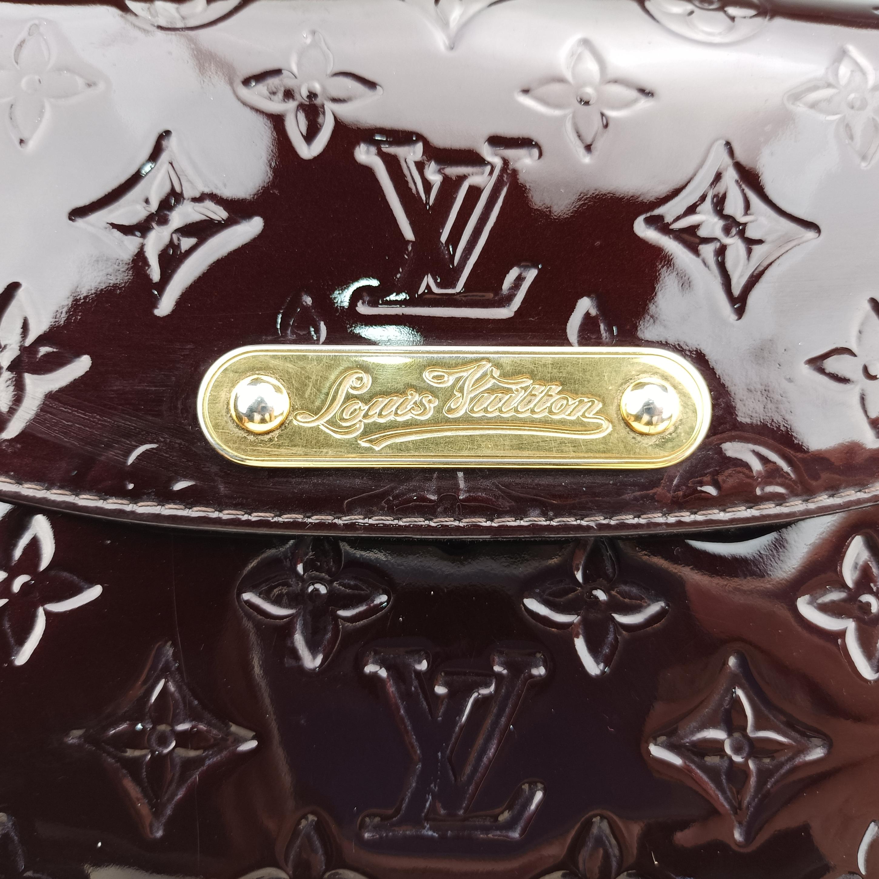 Pre-owned Louis Vuitton RODEO DRIVE AMARANTE Vernis M93598 shoulderbag | stylenewstar