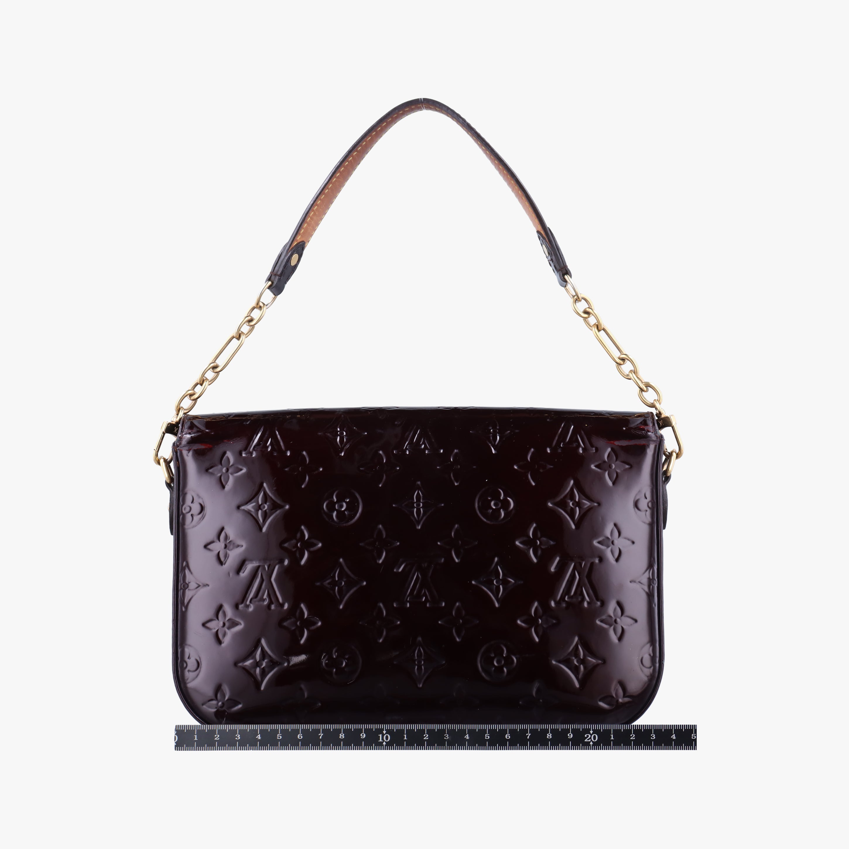 Pre-owned Louis Vuitton RODEO DRIVE AMARANTE Vernis M93598 shoulderbag | stylenewstar